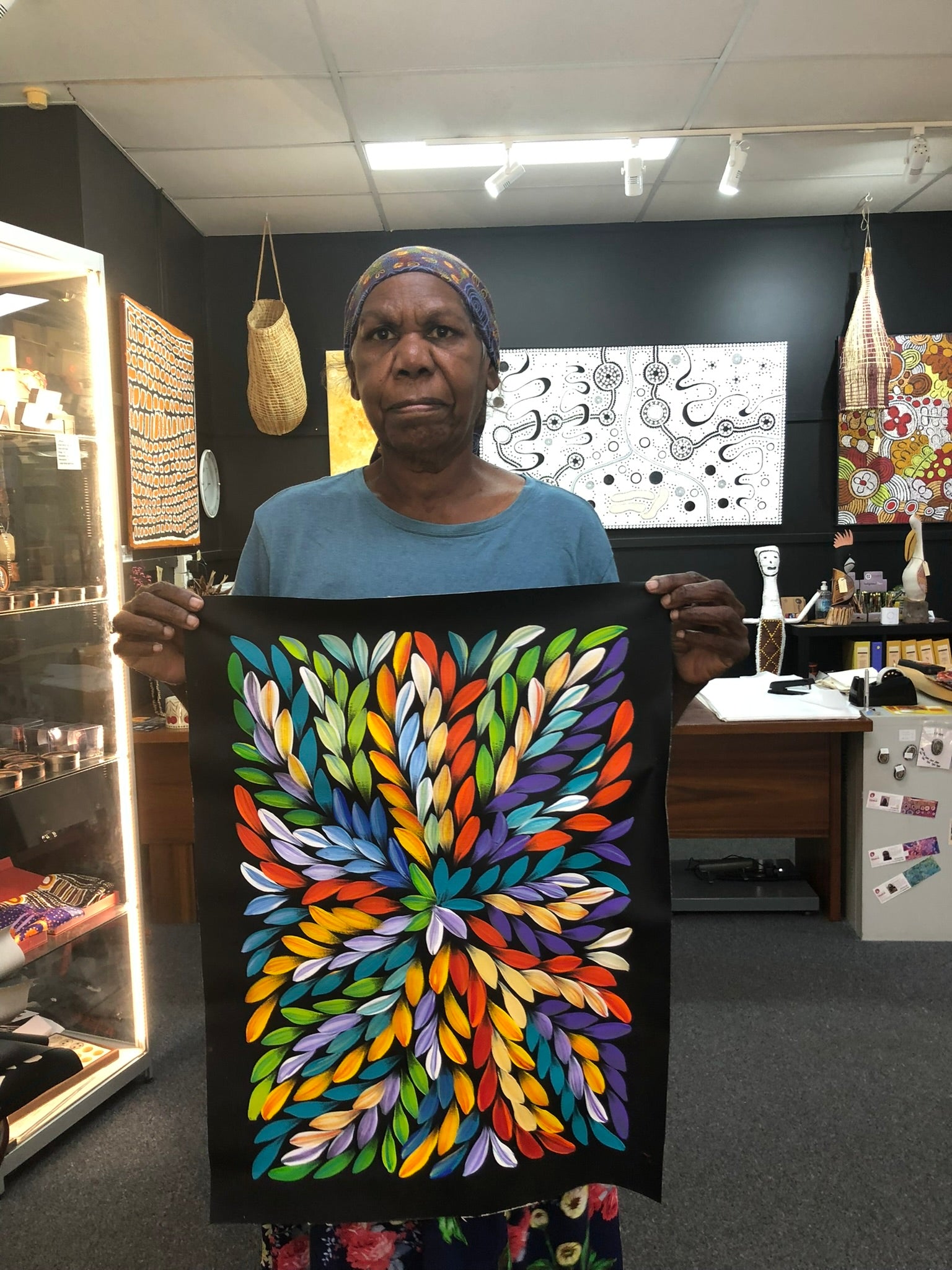 Jacinta Numina Waugh - Bush Medicine Leaves .75-42