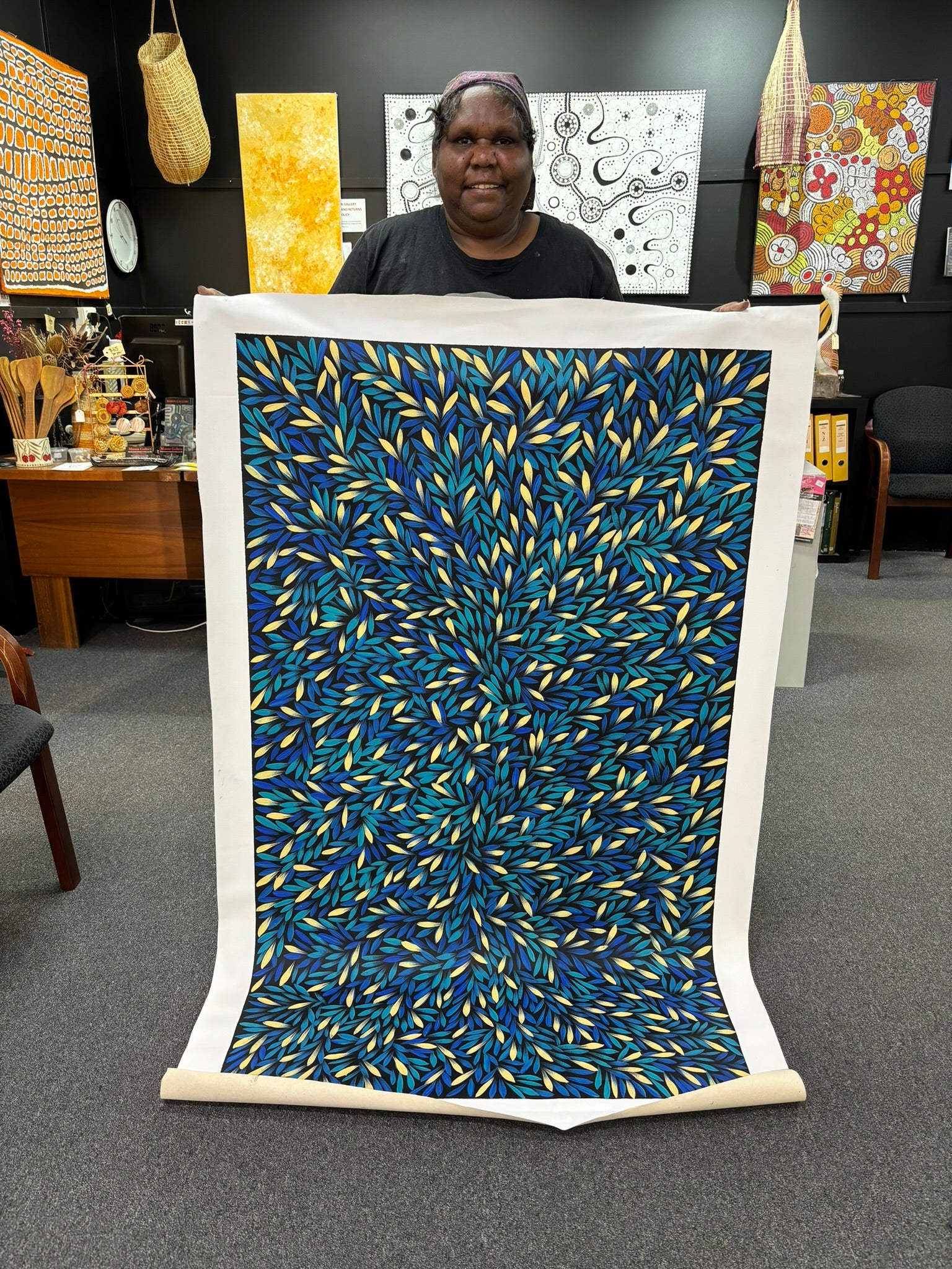 Sharon Numina - Bush Medicine Leaves .76-3