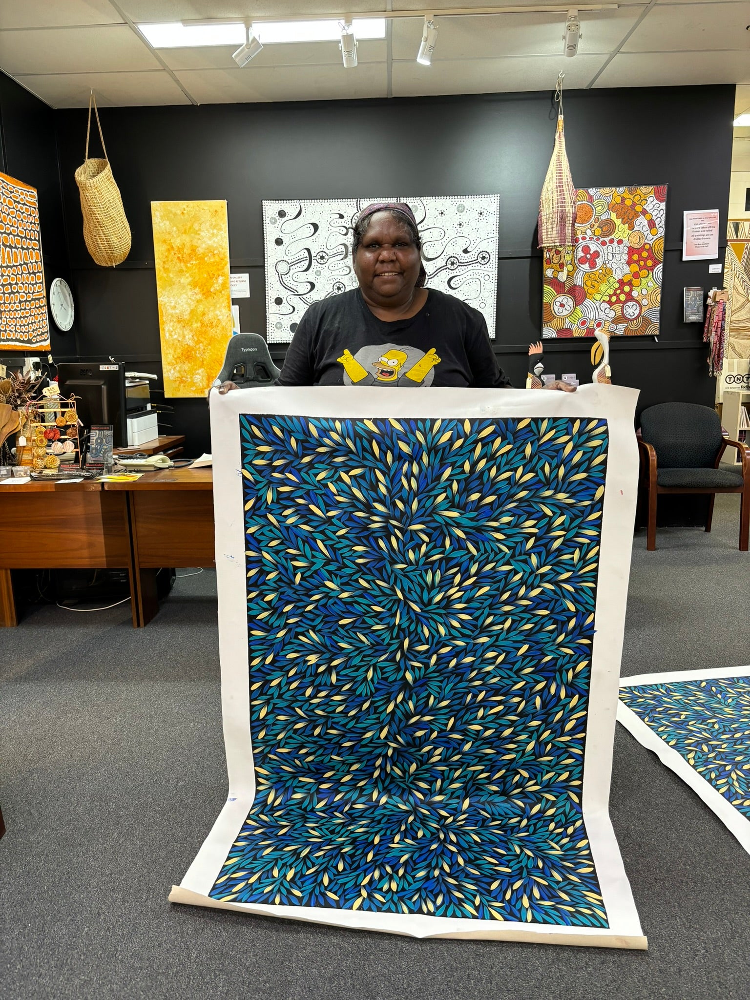 Sharon Numina - Bush Medicine Leaves .76-4