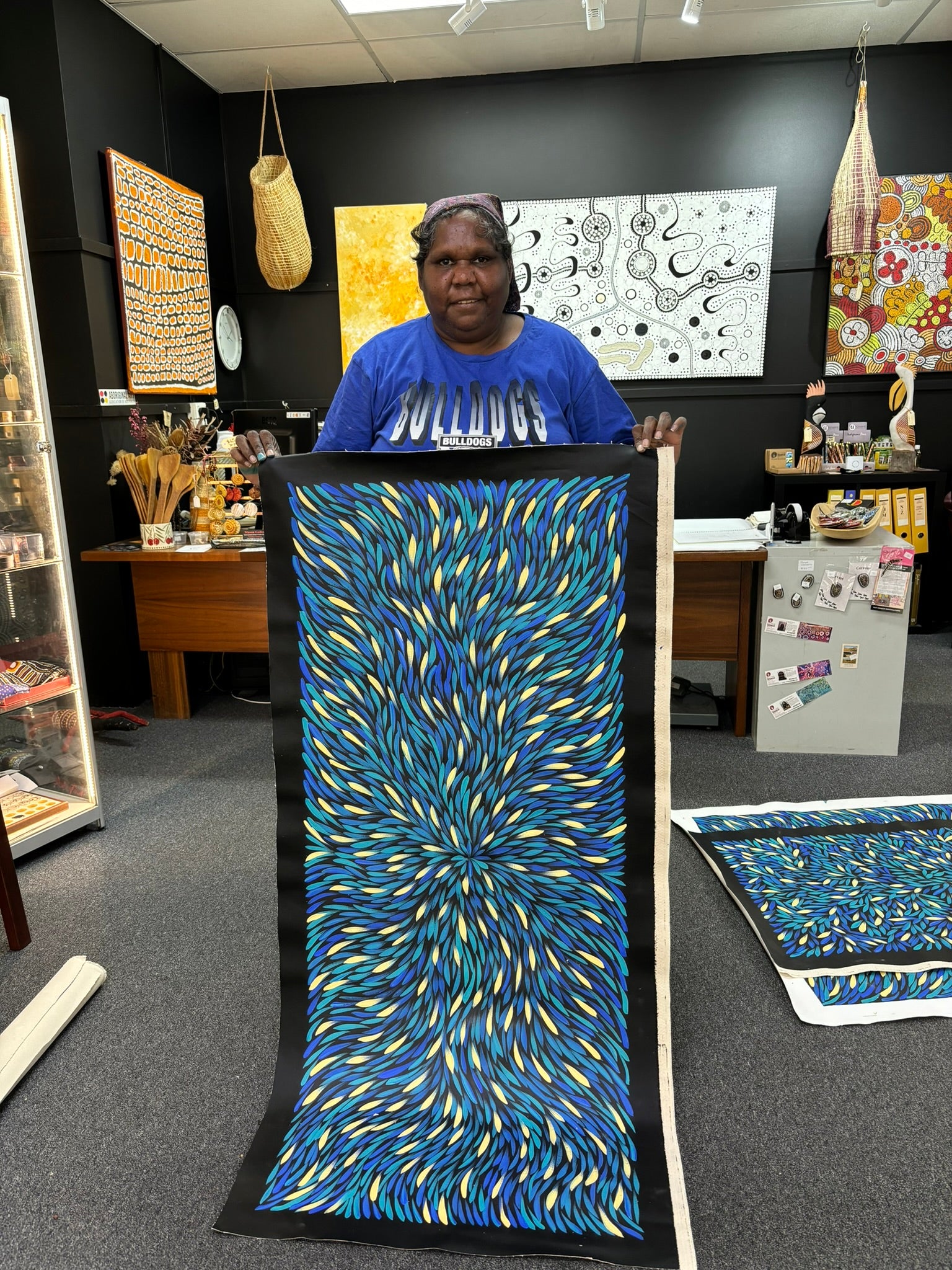 Sharon Numina - Bush Medicine Leaves - 137x59 .76-8