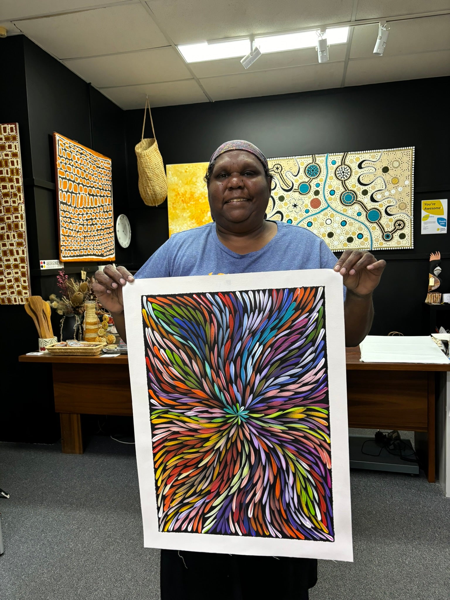 Sharon Numina - Bush Medicine Leaves .80-17