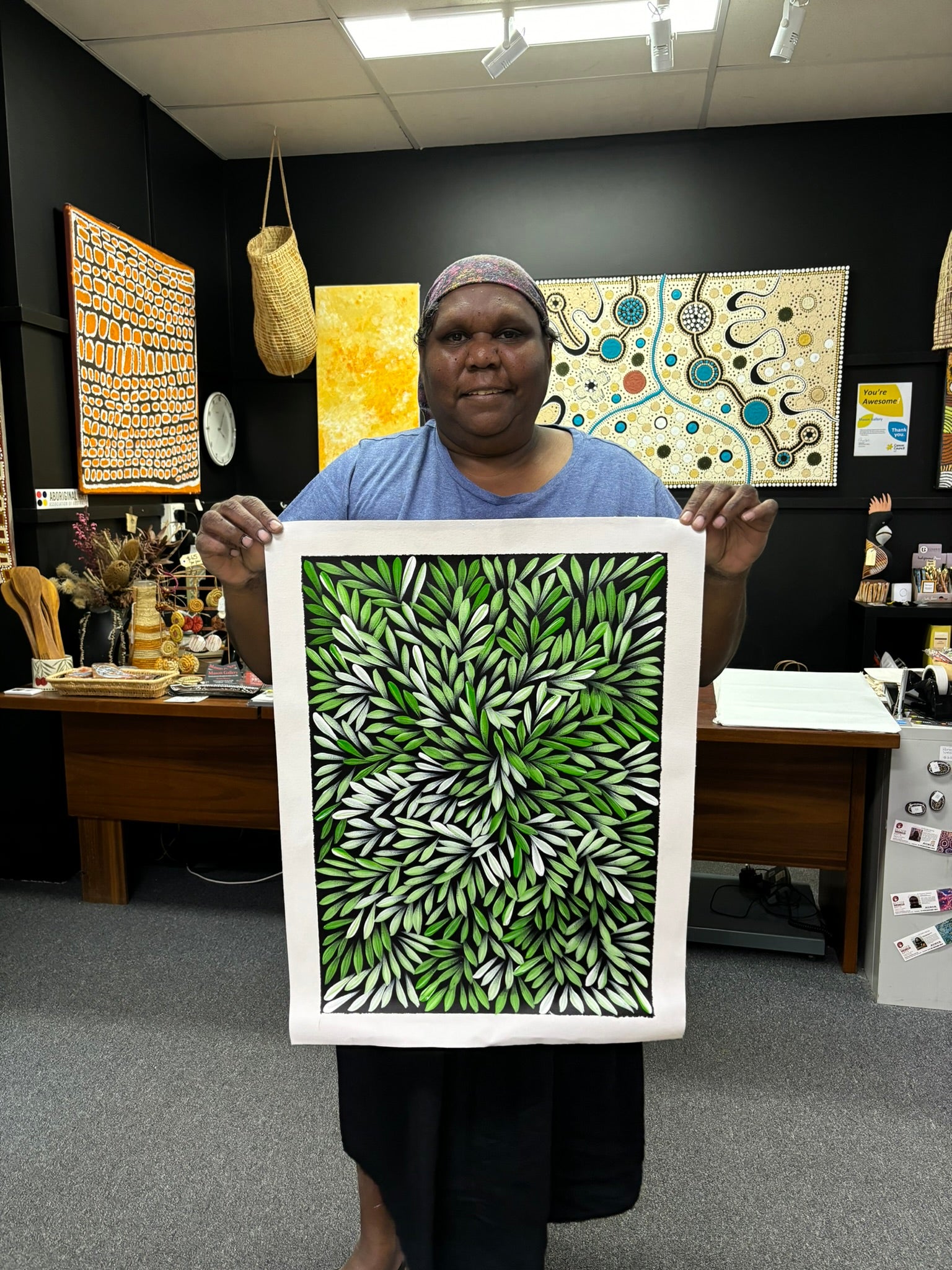 Sharon Numina - Bush Medicine Leaves .80-9