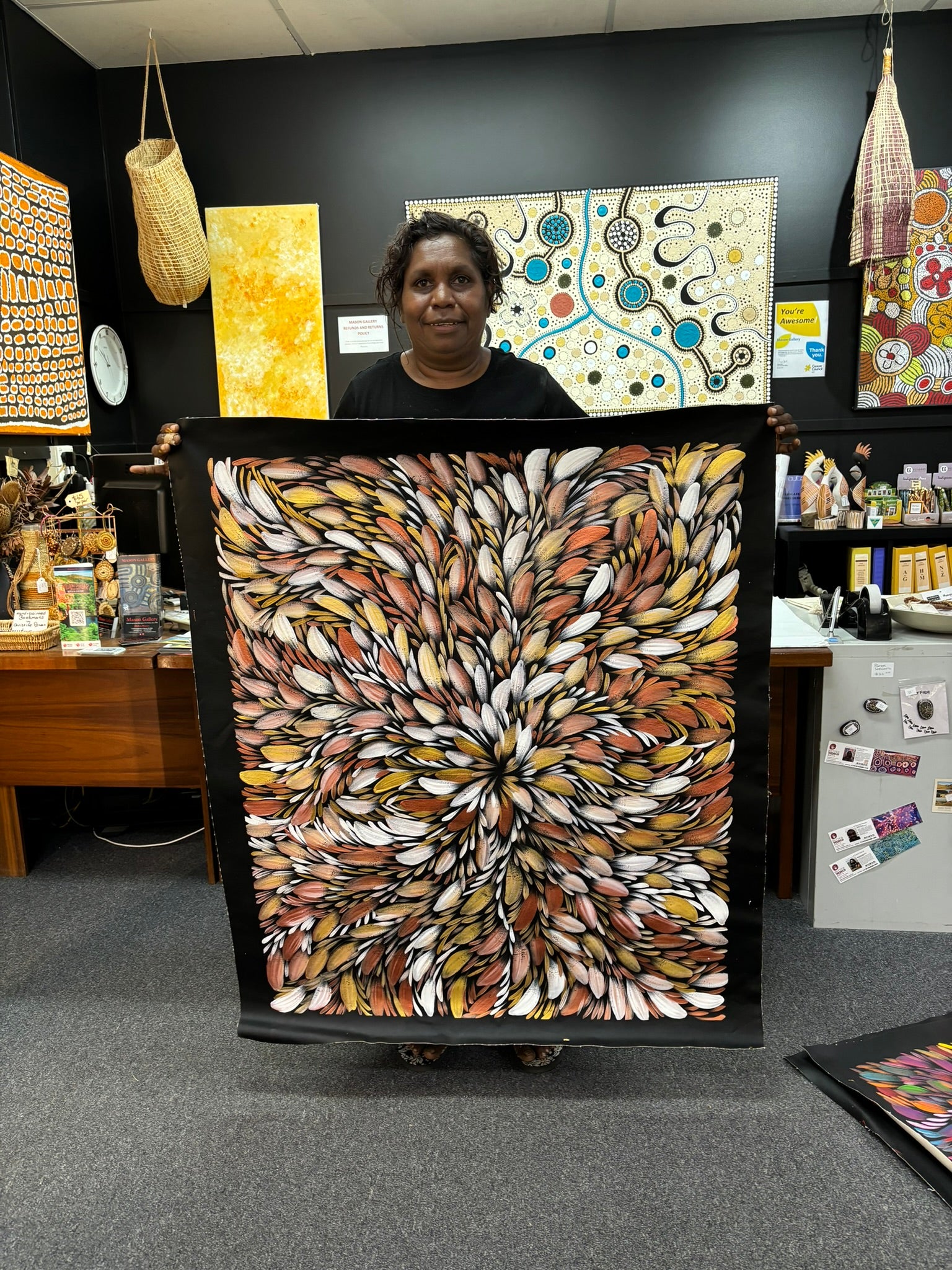Selina Numina Kamprina - Bush Medicine Leaves .84-11