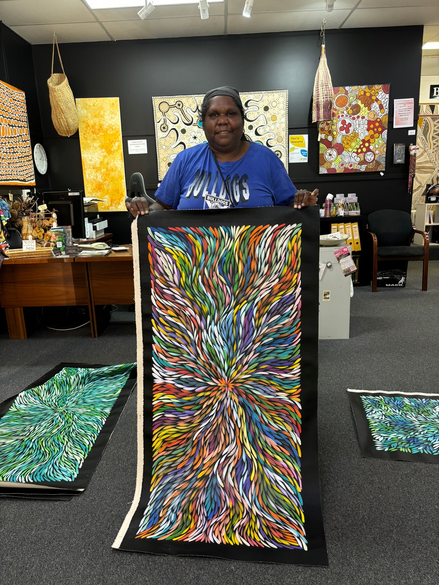 Sharon Numina - Bush Medicine Leaves .92-8