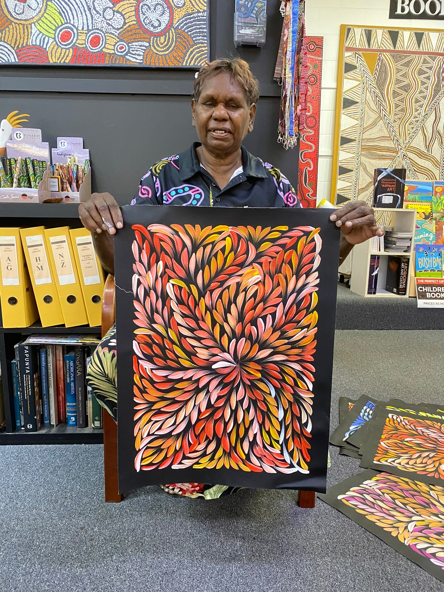 Caroline Numina - Bush Medicine Leaves .93-18