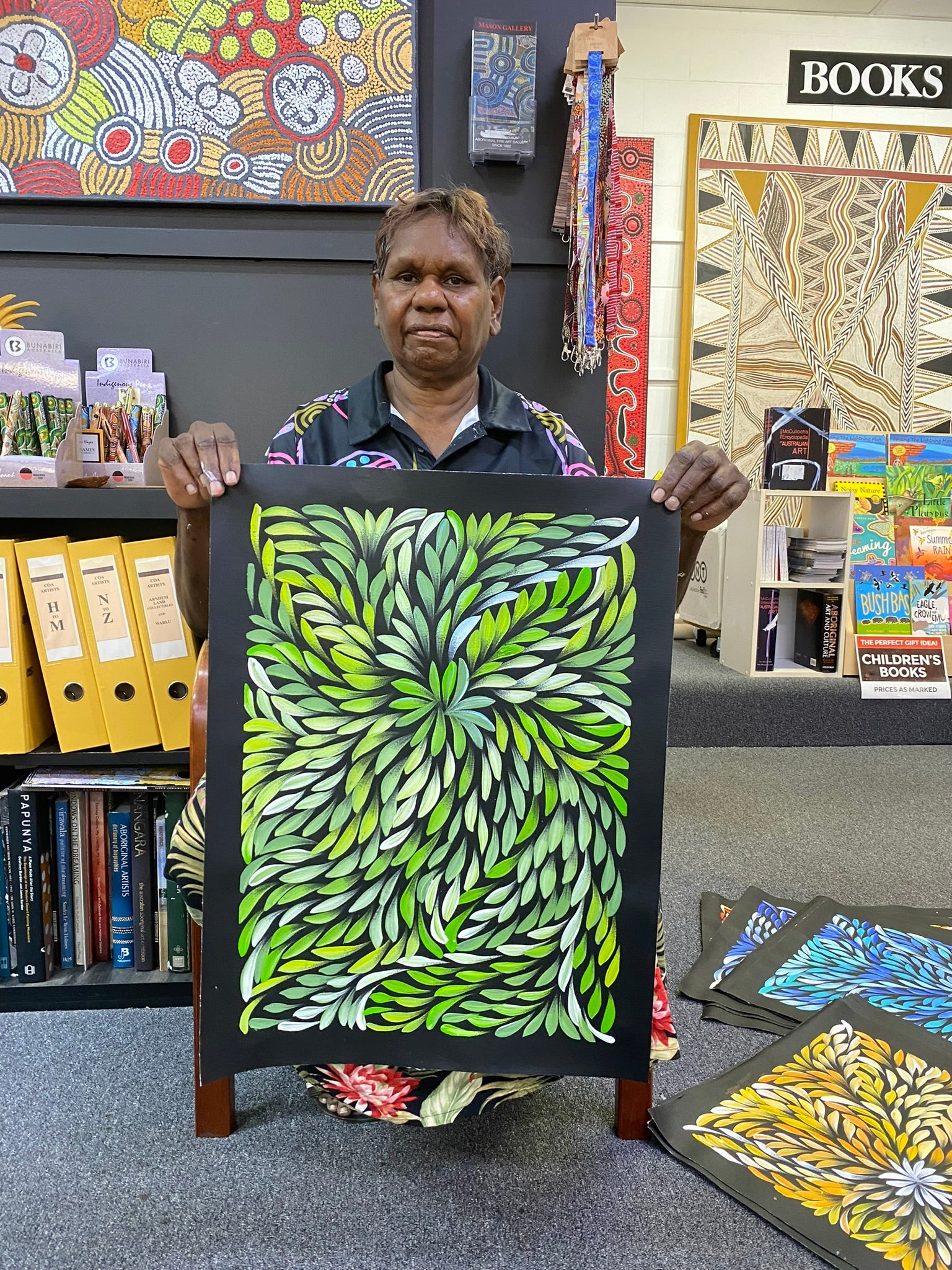 Caroline Numina - Bush Medicine Leaves .93-9