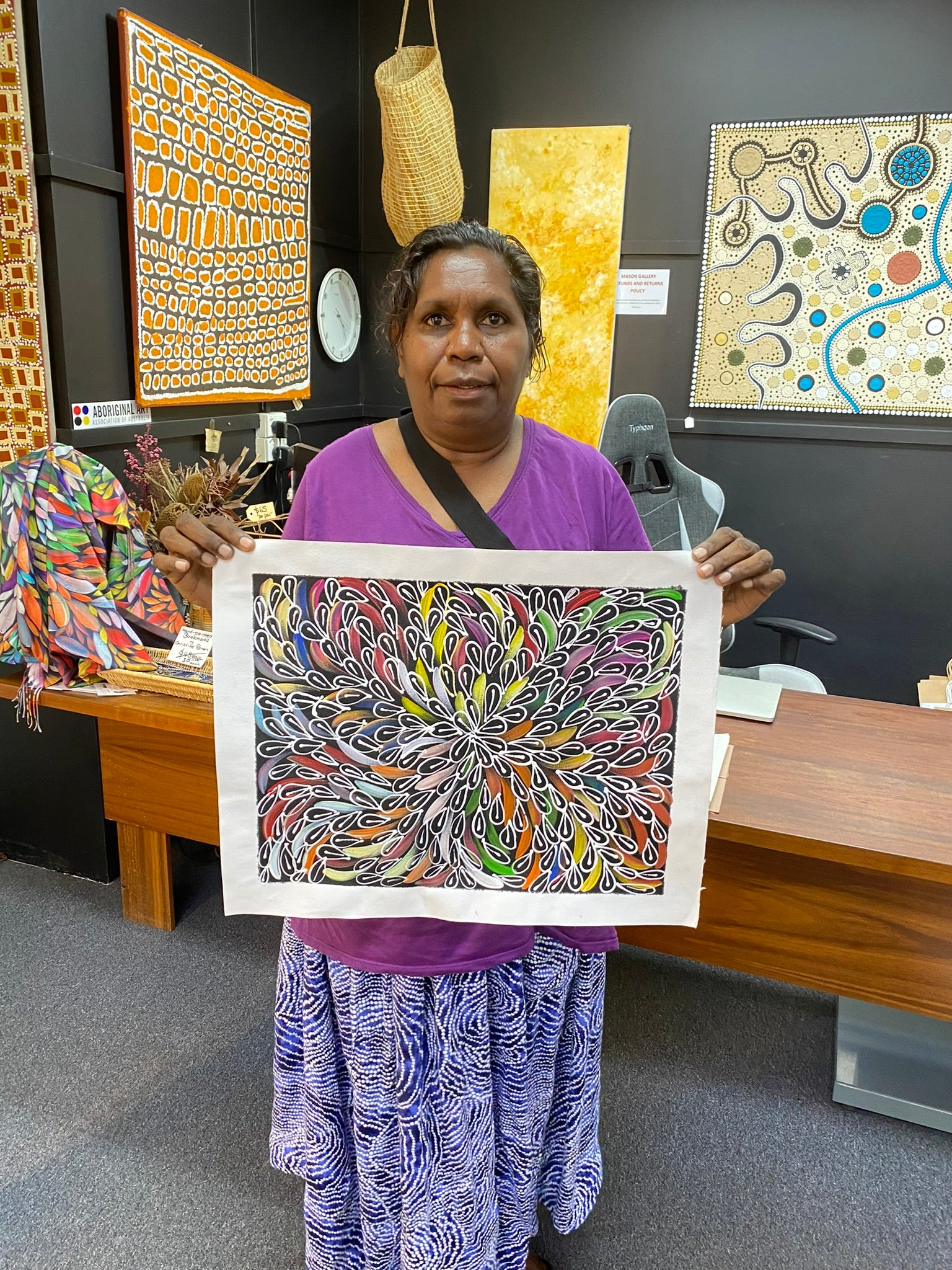 Selina Numina Kamprina - Bush Medicine Leaves .94-12