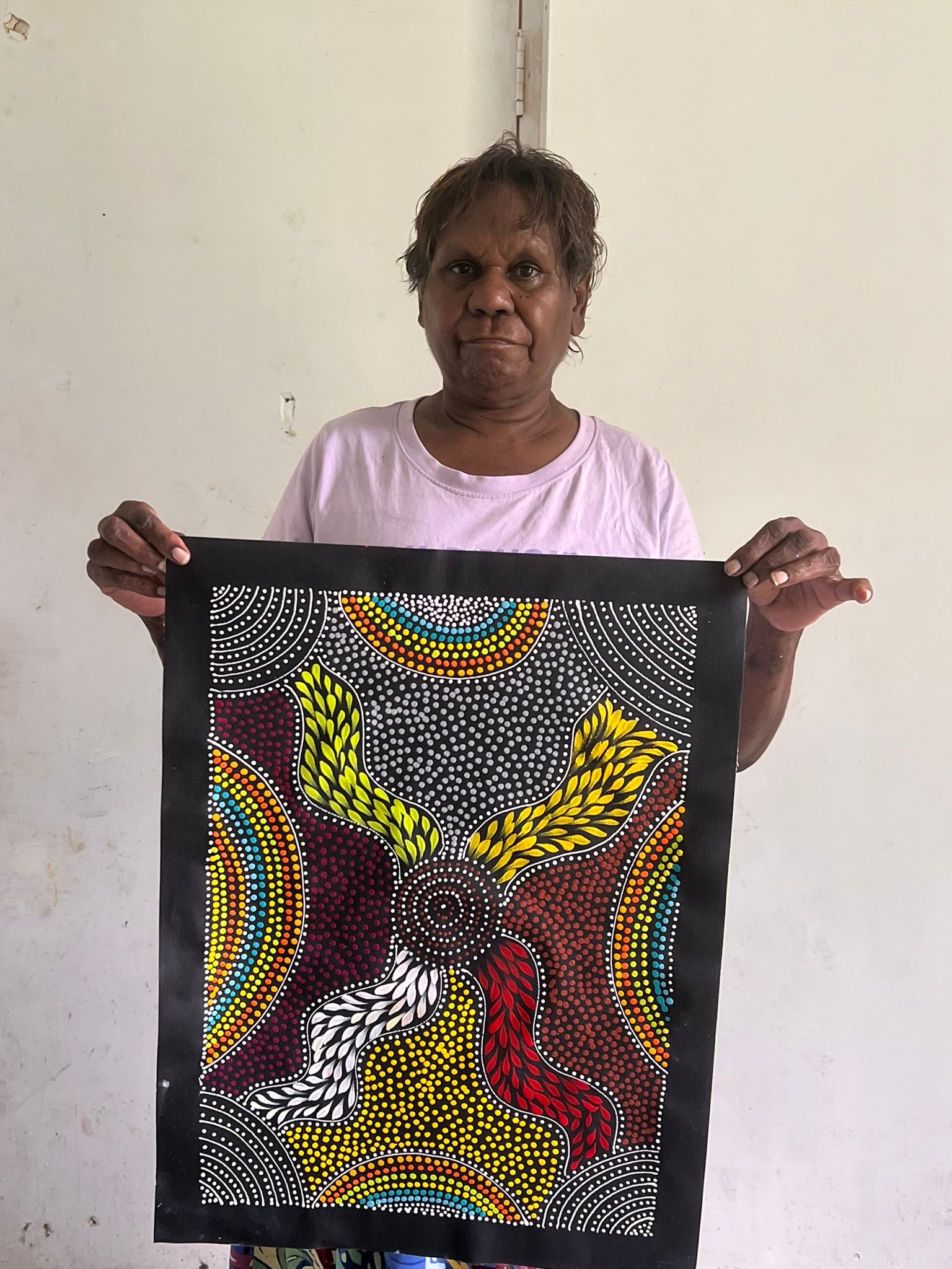 Caroline Numina - Collecting Bush Medicine  .10-18