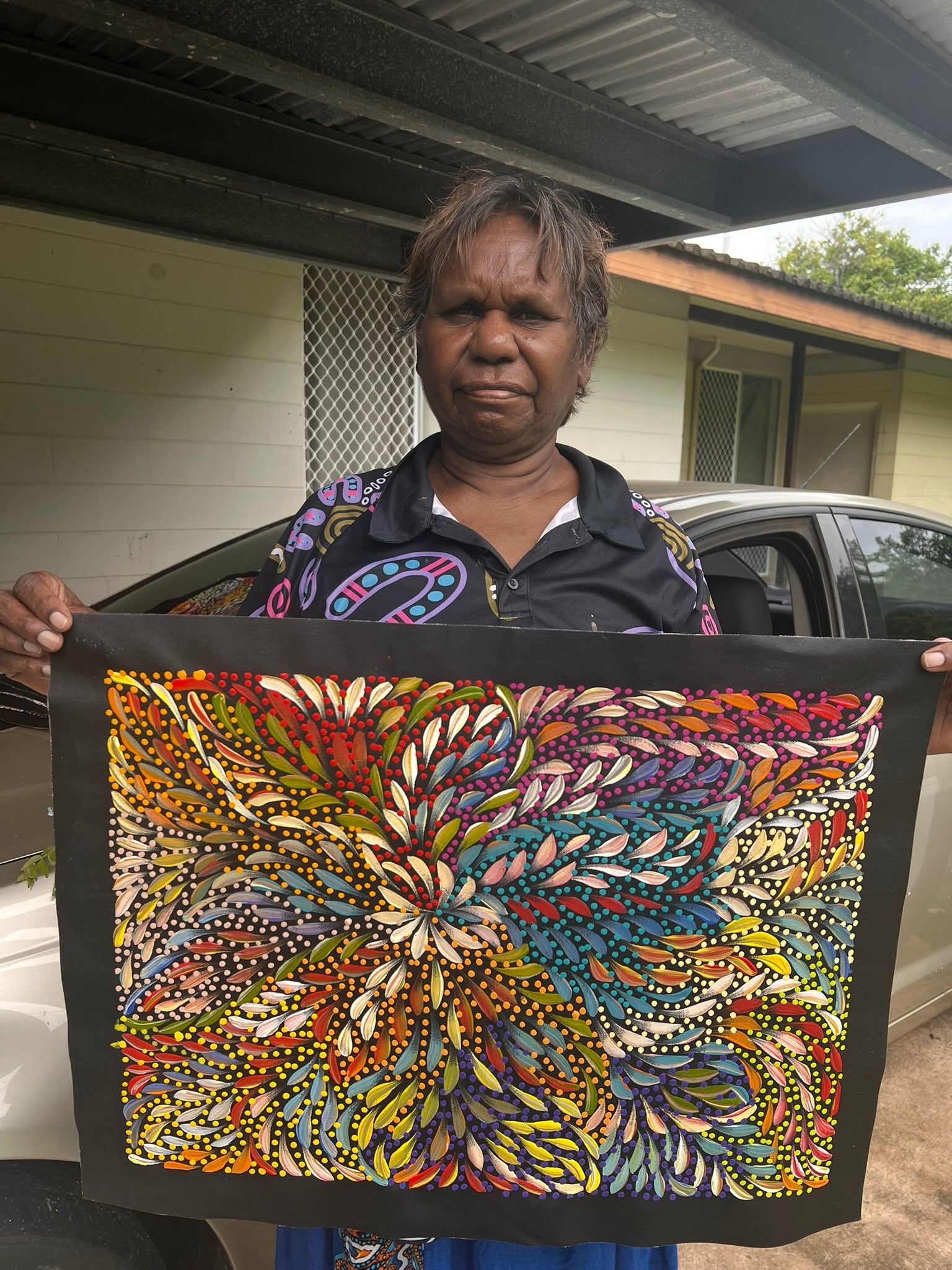 Caroline Numina - Seeded Bush Leaves .10-41