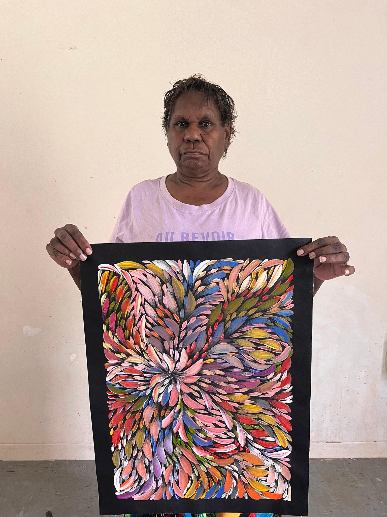 Caroline Numina - Bush Medicine Leaves - 53x38cm .10-7