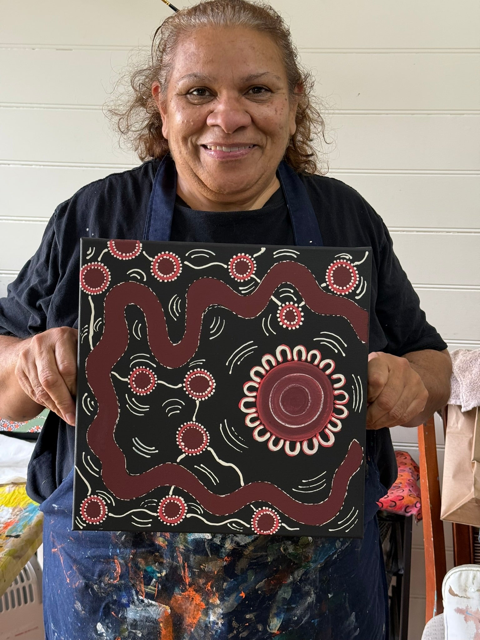 Deidre Burgoyne Rosier - Family Gatherings and Travel Tracks .11-1 *pre-stretched*