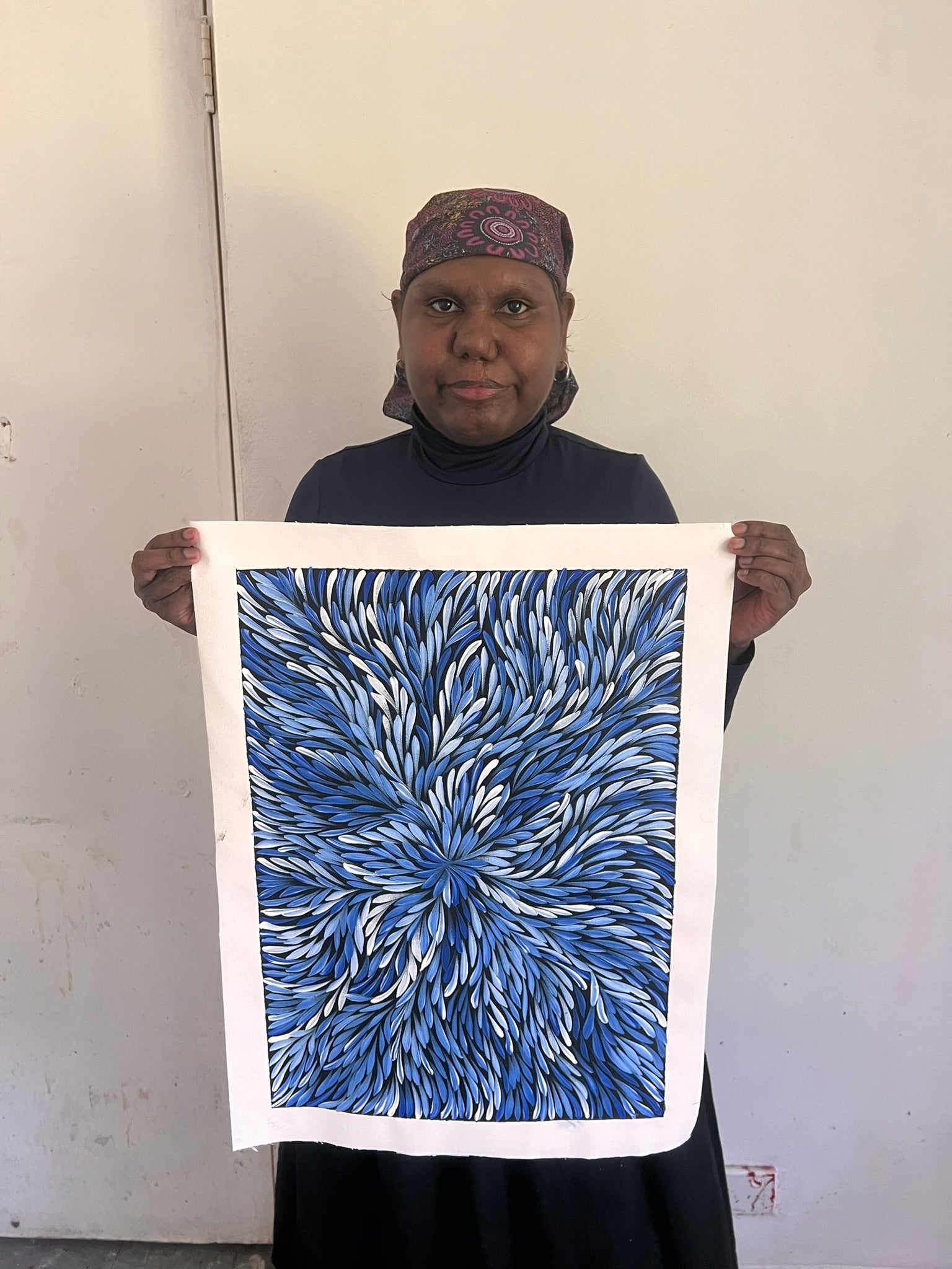 Sharon Turner - Bush Medicine Leaves - 52x37cm .16-15