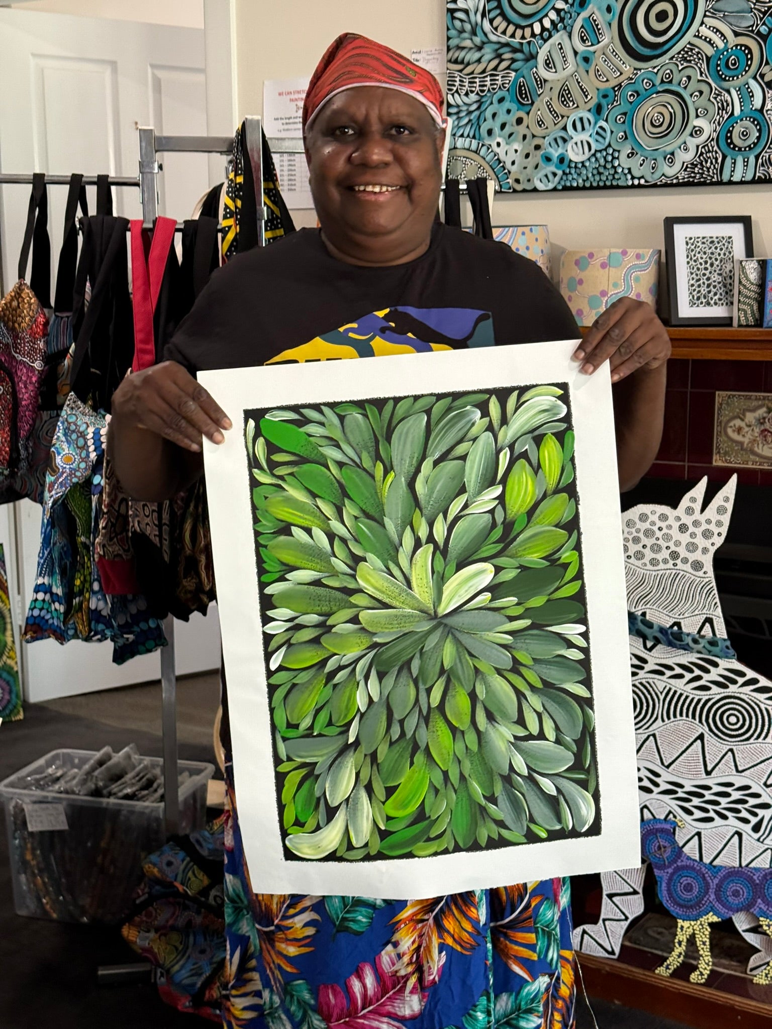 Louise Numina Napananka - Bush Medicine Leaves .19-22