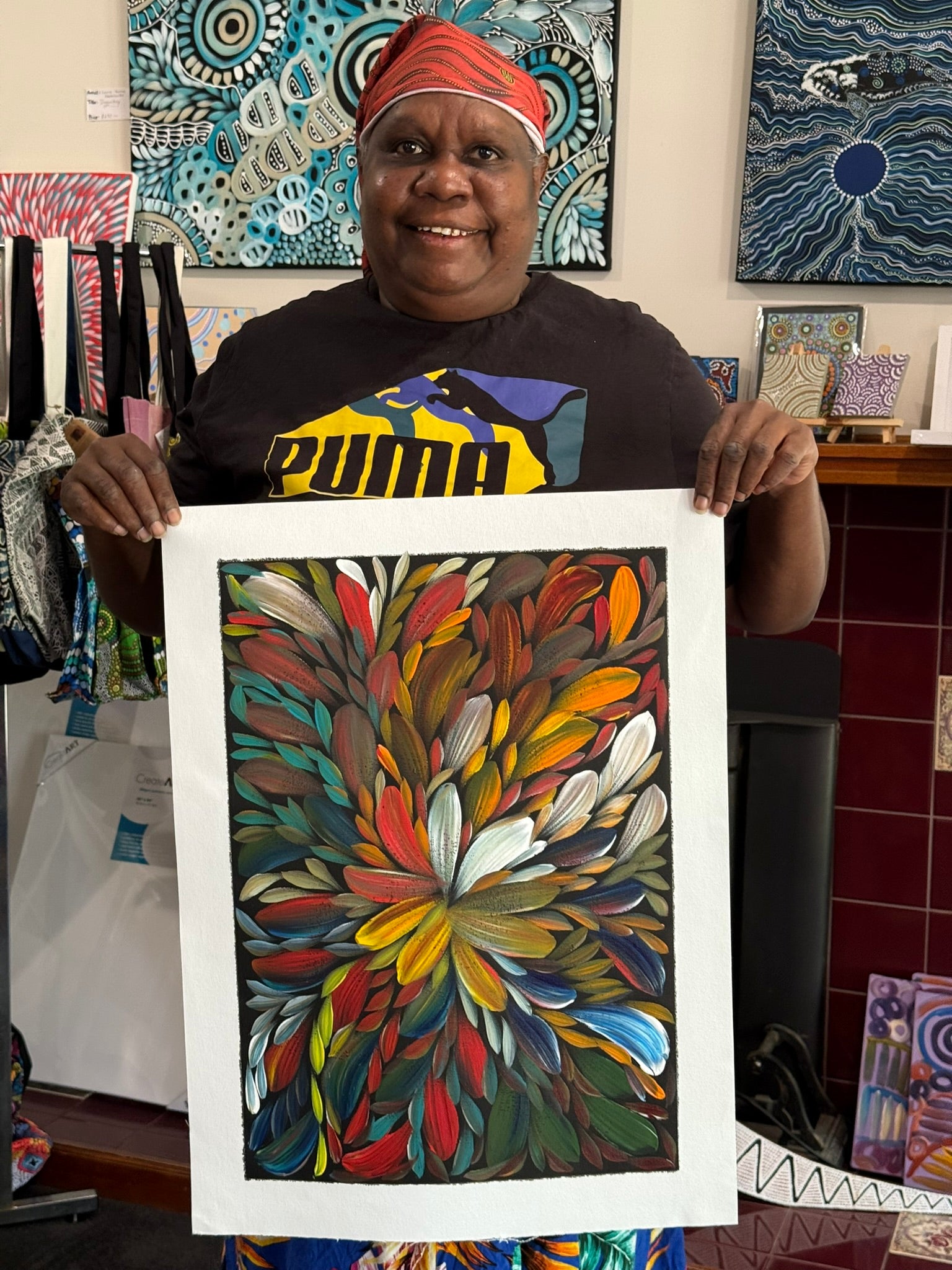 Louise Numina Napananka - Bush Medicine Leaves .19-36