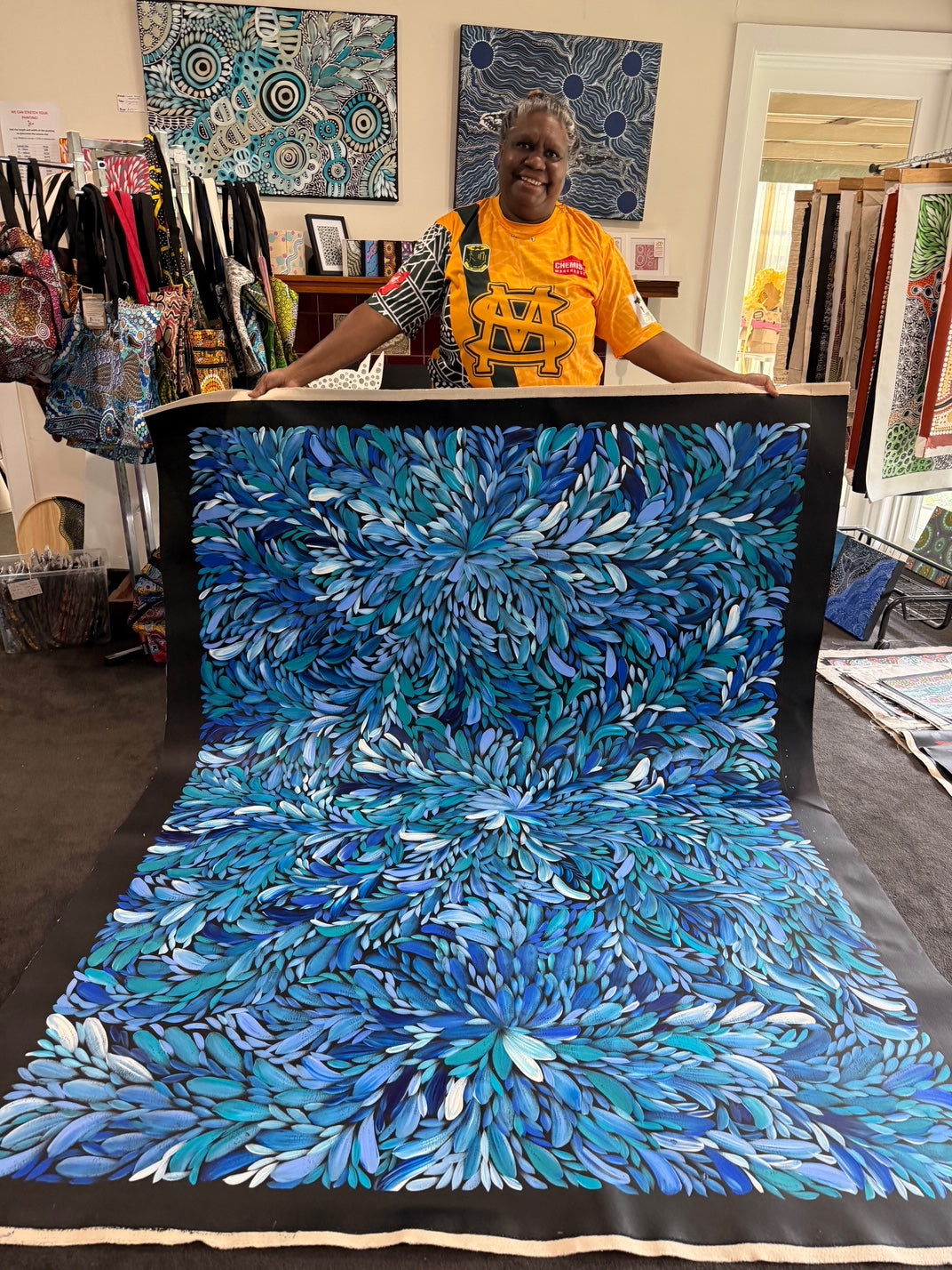 Louise Numina Napananka - Bush Medicine Leaves .22-39