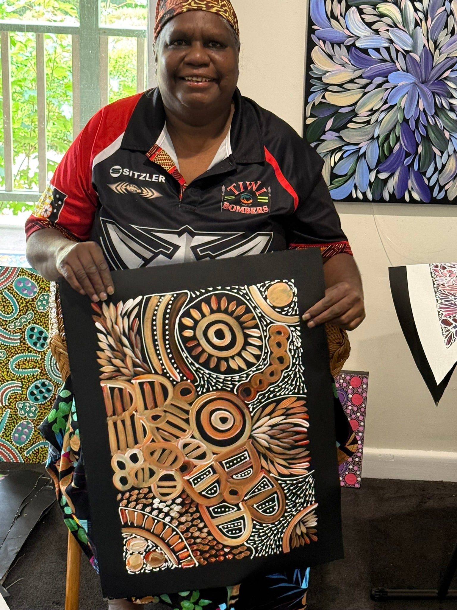 Louise Numina Napananka - Dreamtime - 35x51cm .24-17