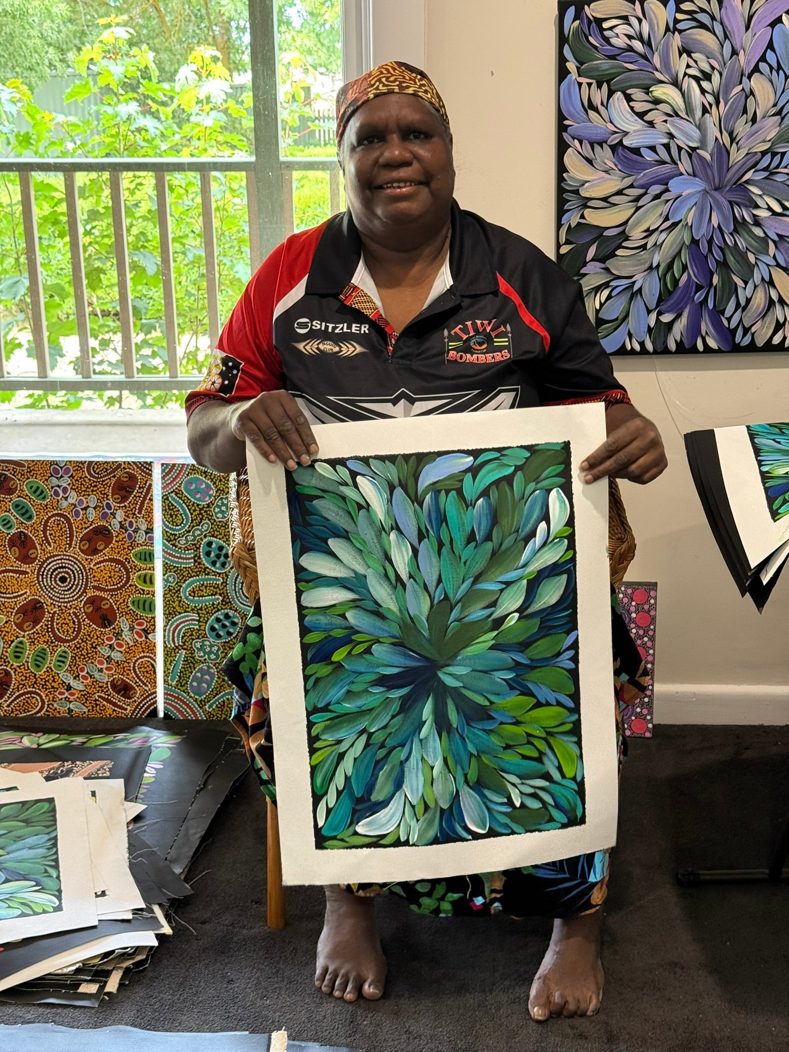 Louise Numina Napananka - Bush Medicine Leaves .24-49