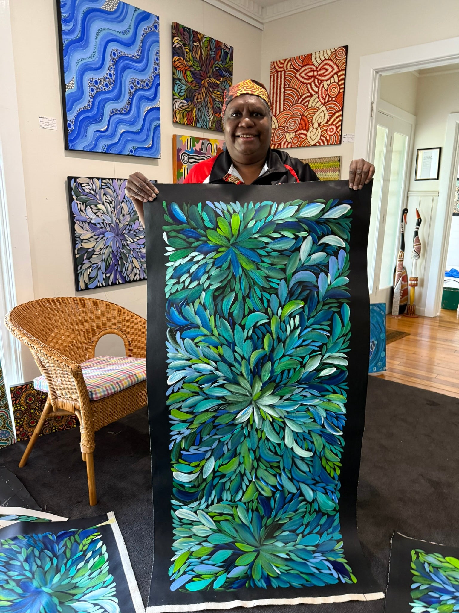 Louise Numina Napananka - Bush Medicine Leaves .24-61
