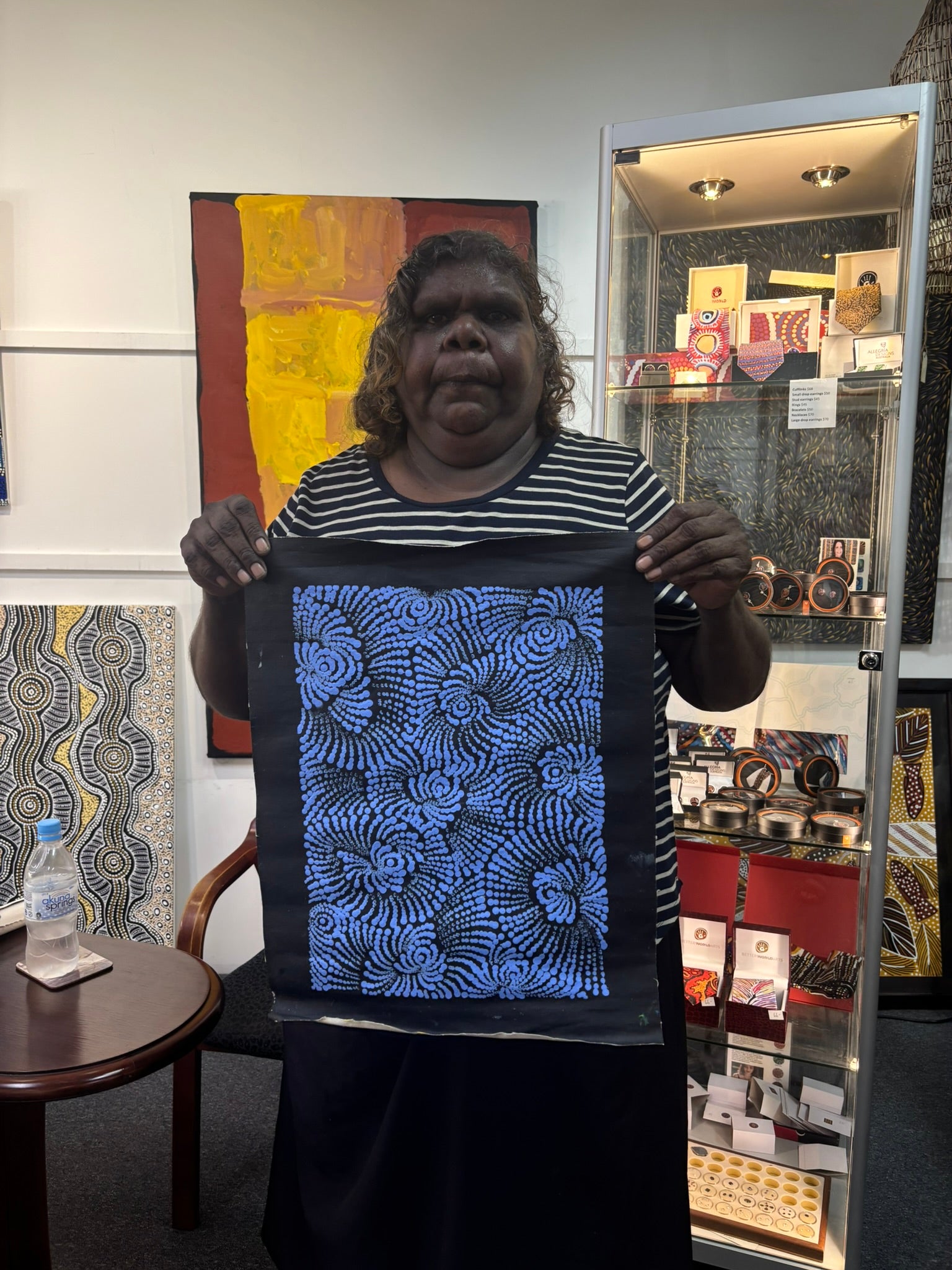 Maria Nampijinpa Brown - Flying Ants Dreaming .35-5