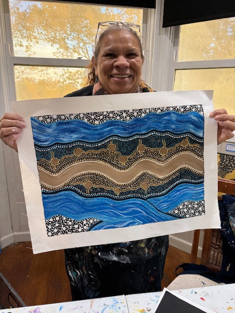 Deidre Burgoyne Rosier - Lands and Sea Travels .39-17