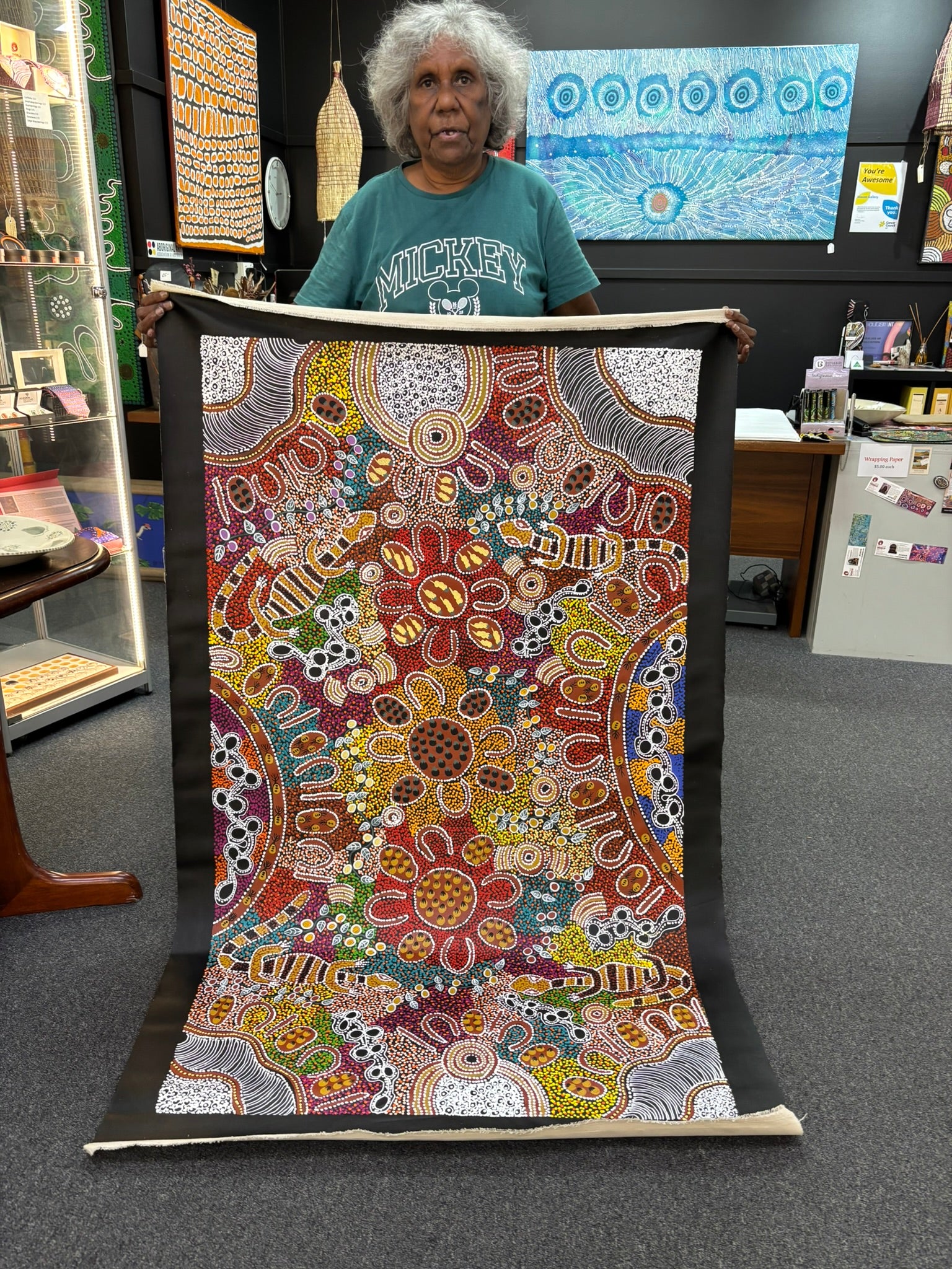 Lanita Numina - Women Collect Bushberries, Honeyants, Bush Plums, Sand Goannas .51-1