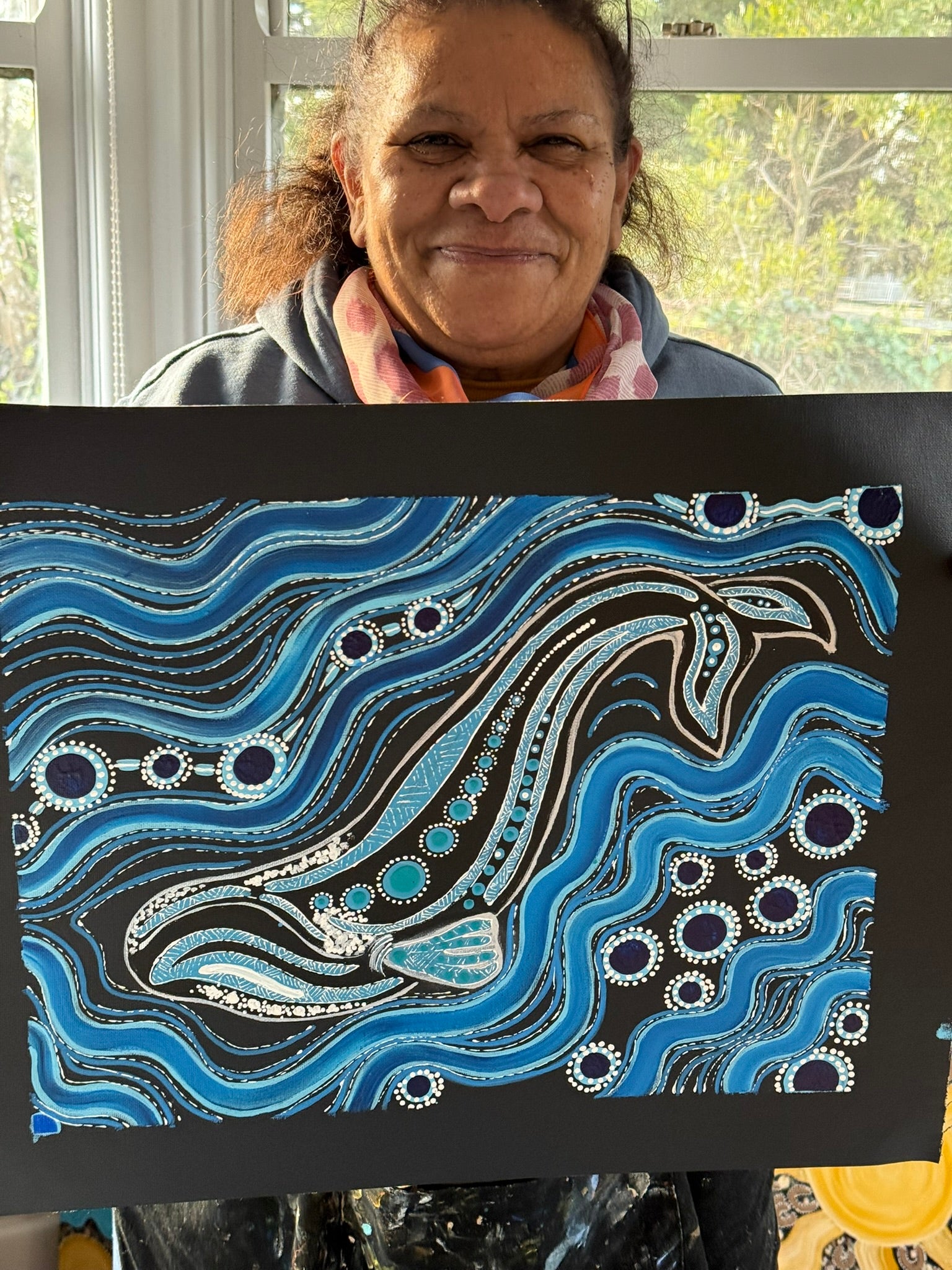 Deidre Burgoyne Rosier - Whale Dreaming .52-4