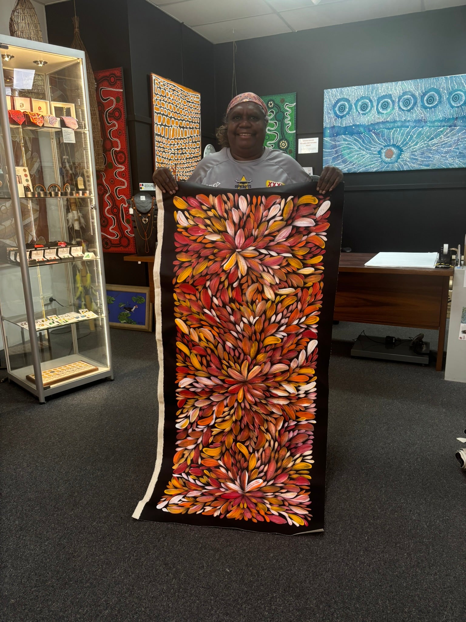 Louise Numina Napananka - Bush Medicine Leaves .57-50