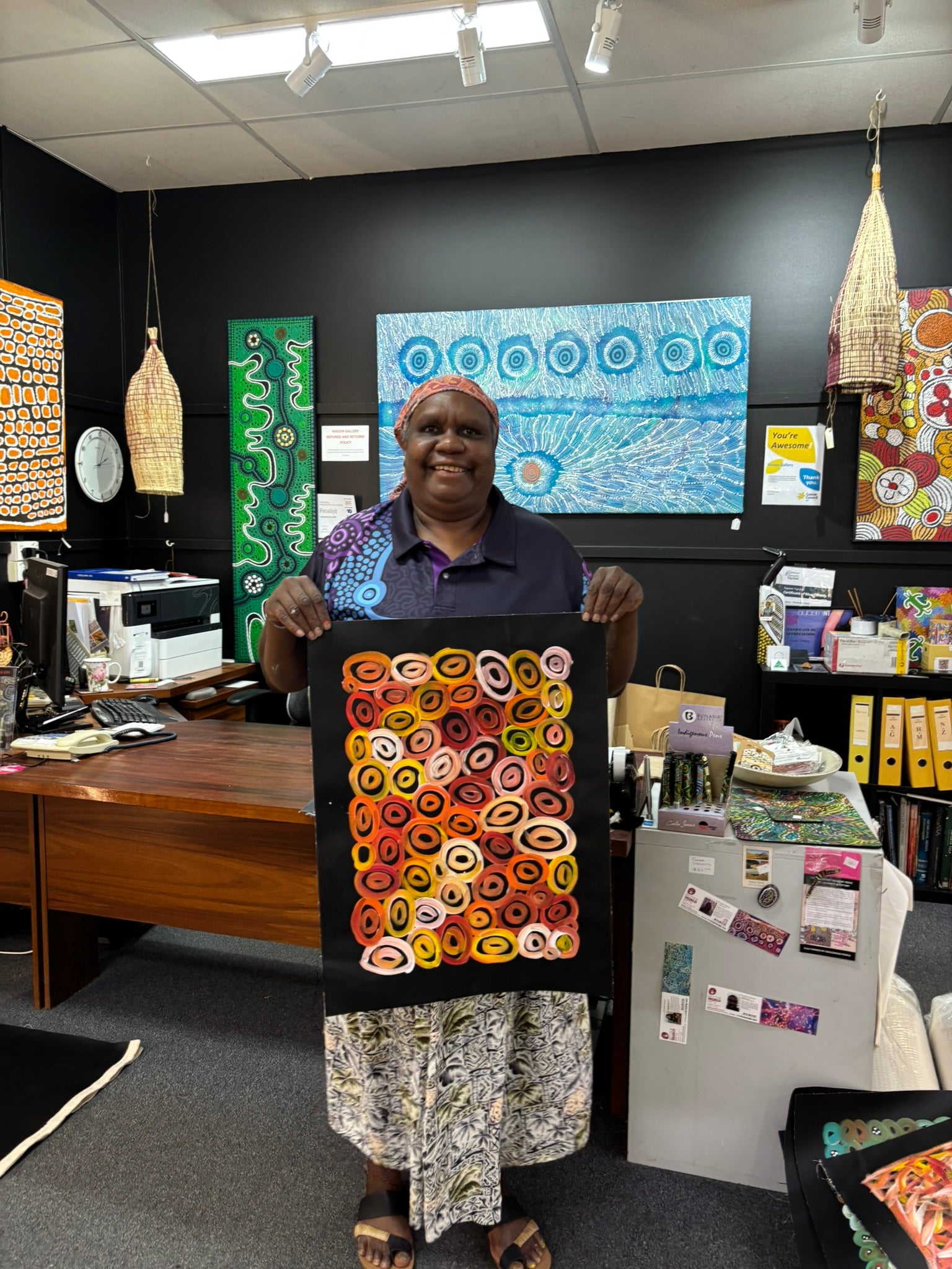 Louise Numina Napananka - Water Soakage .60-86