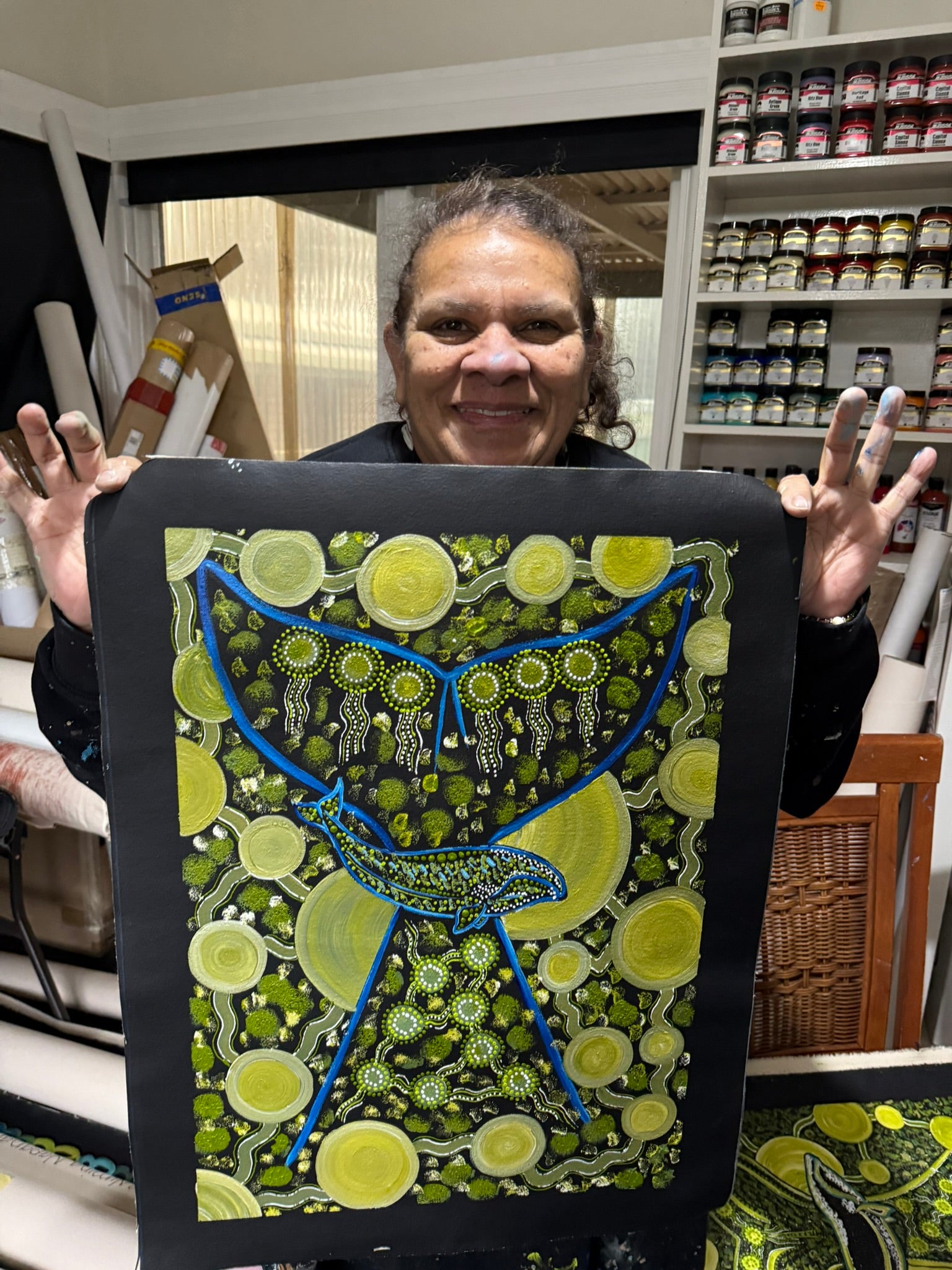 Deidre Burgoyne Rosier - Whale Dreaming .62-1