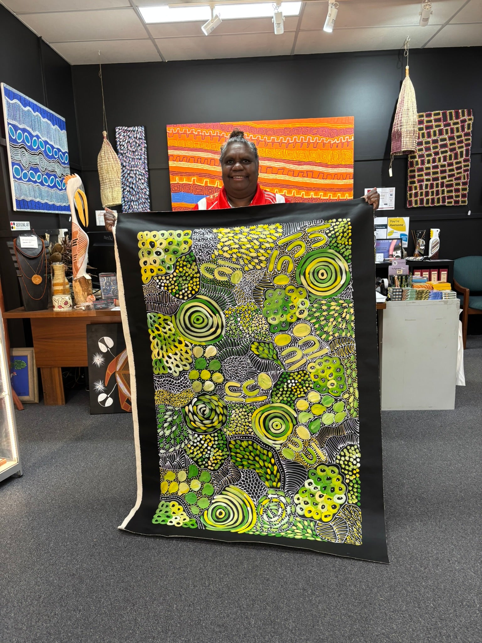 Louise Numina Napananka - Dreamtime .86-17