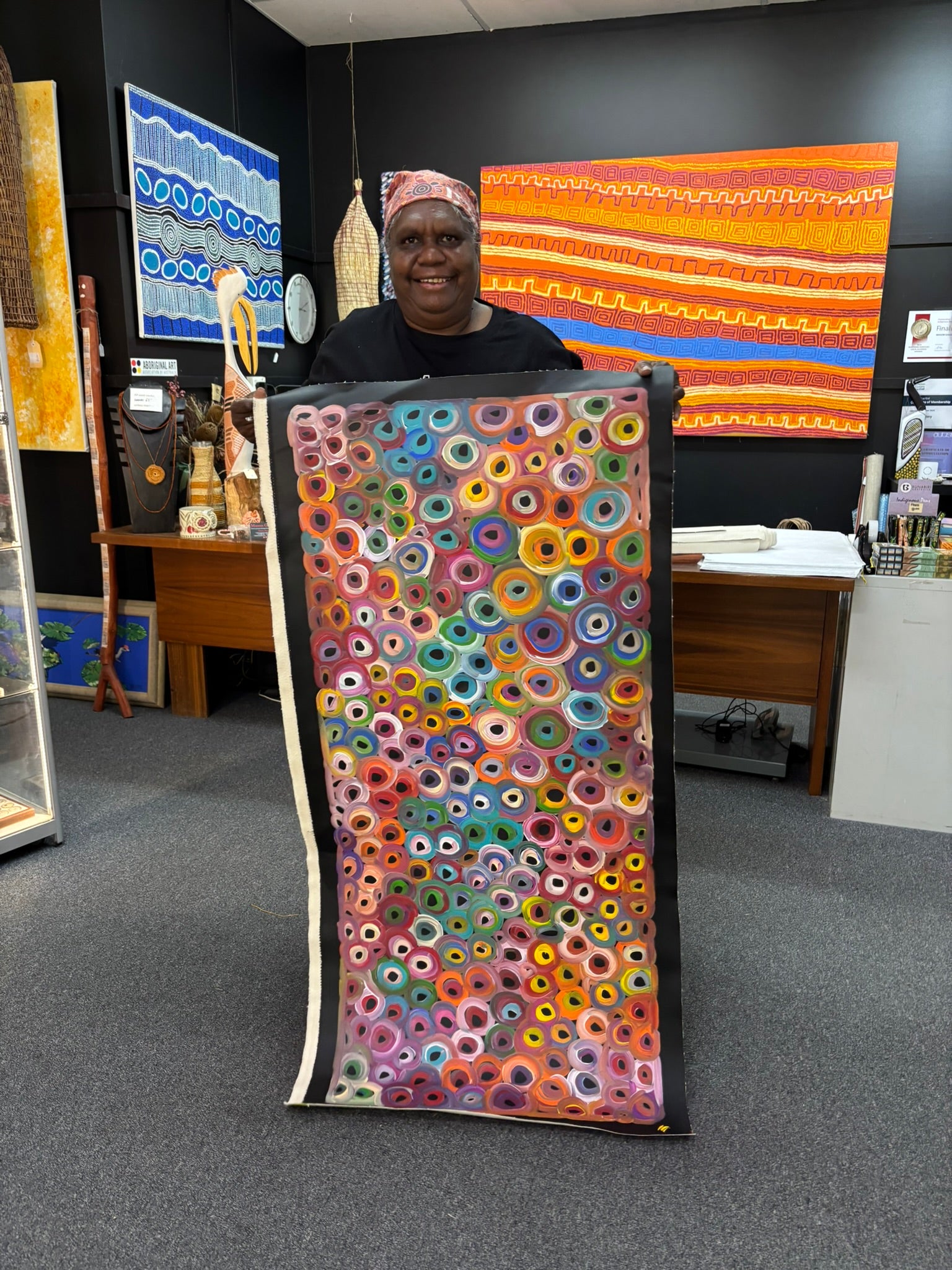 Louise Numina Napananka - Water Soakage .86-19