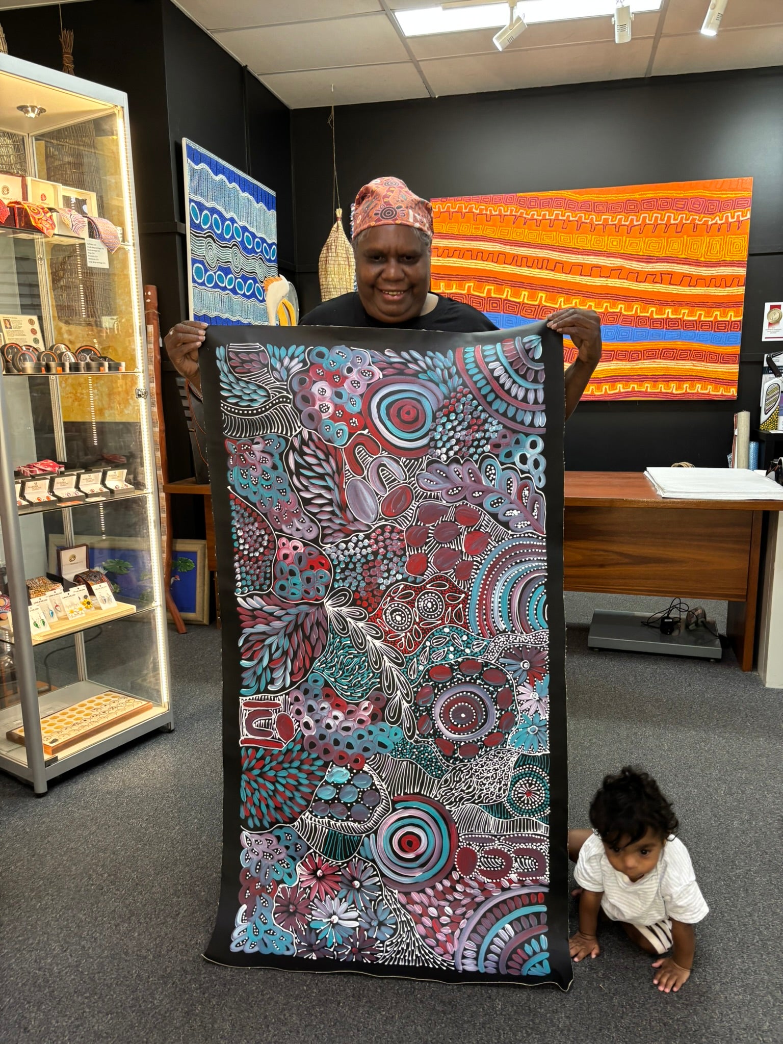 Louise Numina Napananka - Dreamtime .86-20