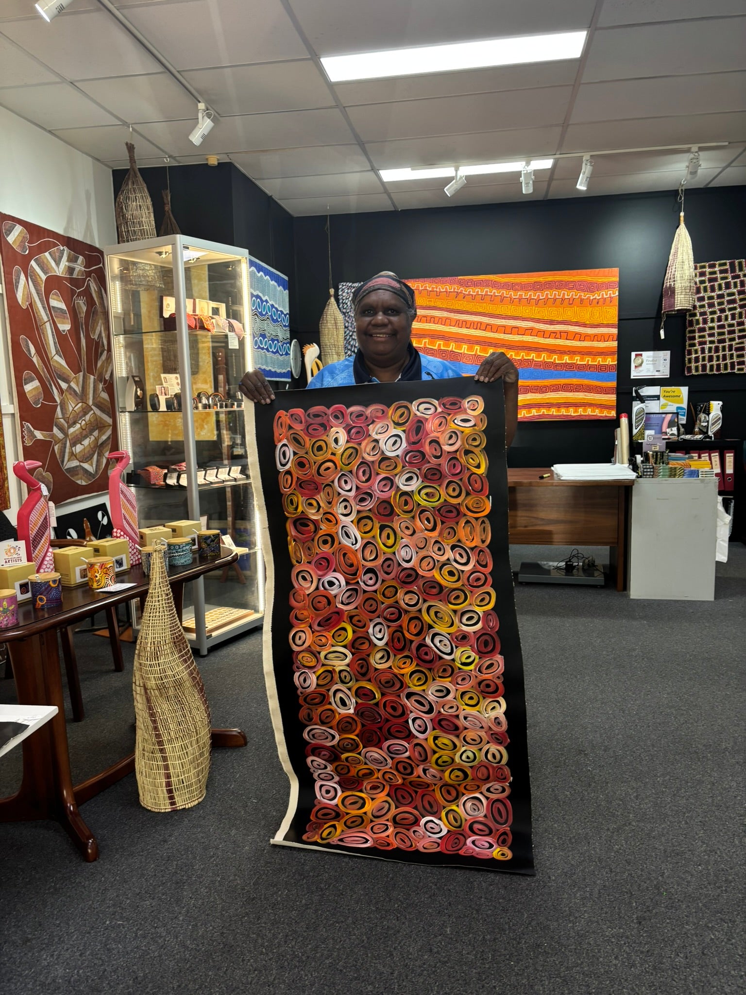 Louise Numina Napananka - Water Soakage .90-7