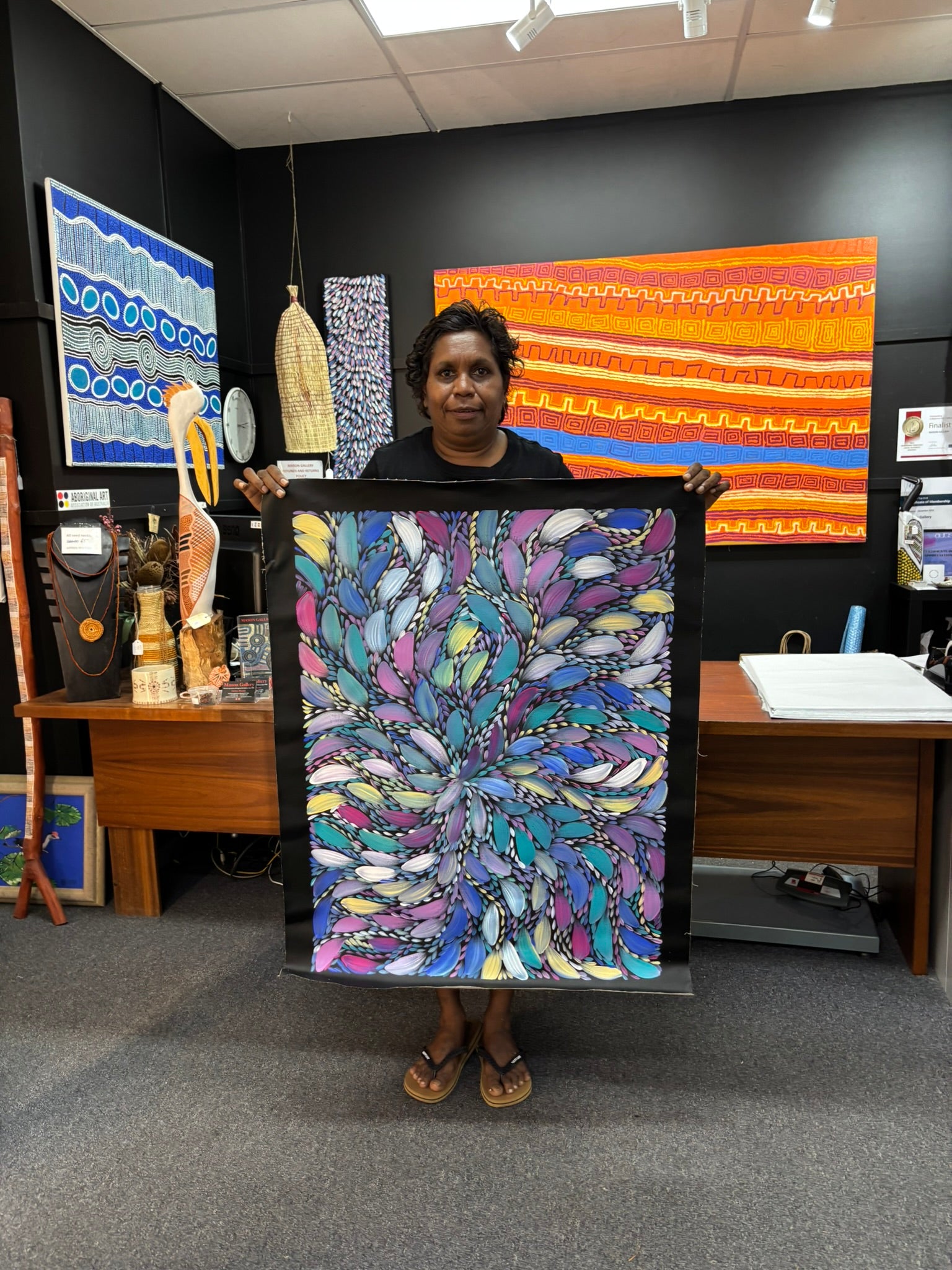 Selina Numina Kamprina - Bush Medicine Leaves .92-6