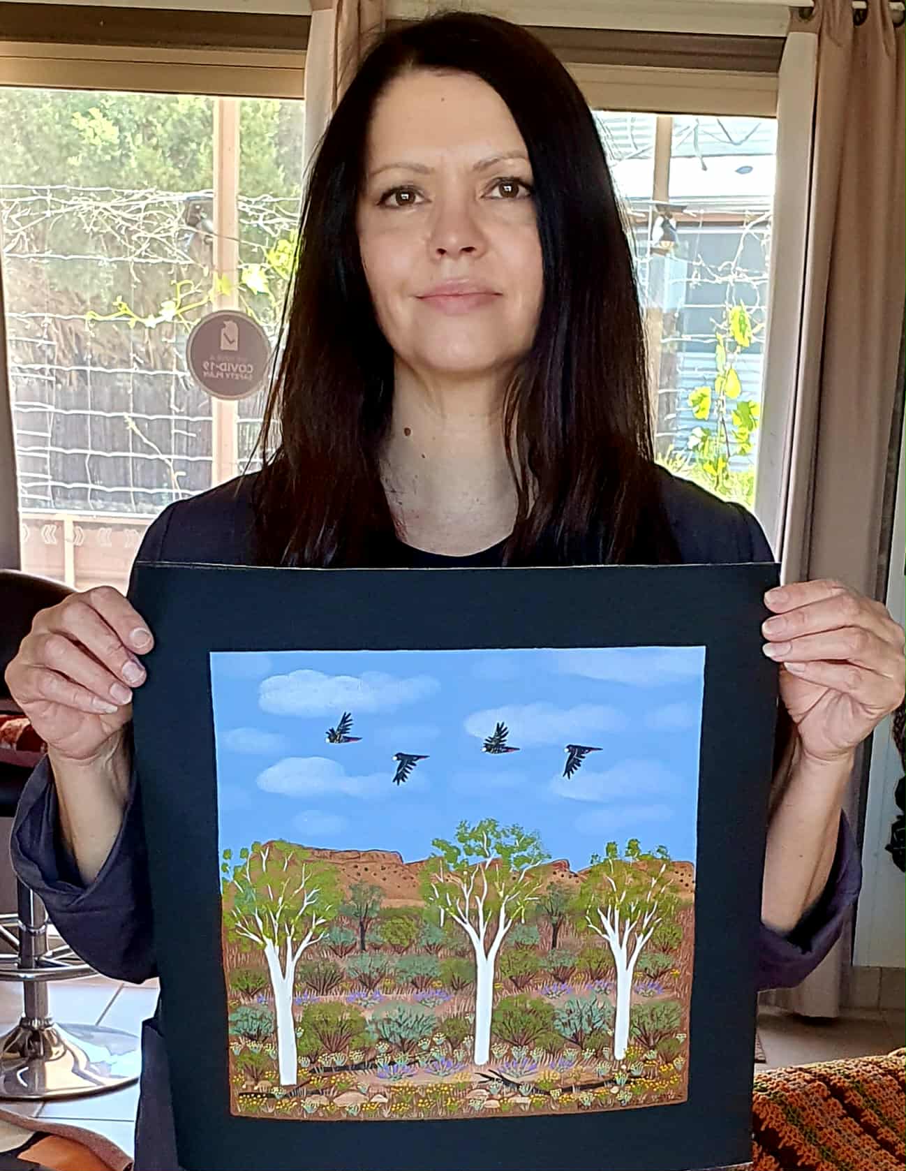 Kathleen Buzzacott - West MacDonnell Ranges .93-7