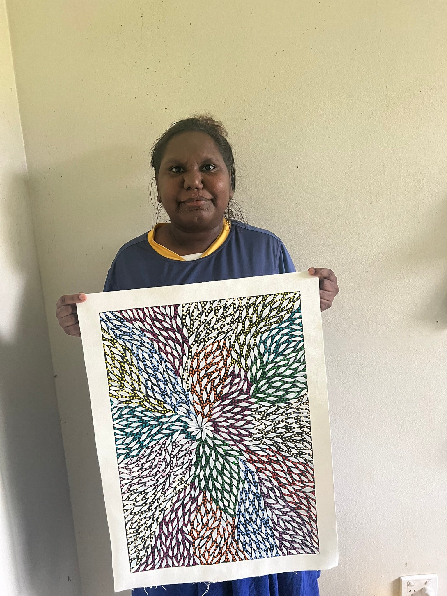 Sharon Turner - Bush Medicine Leaves with Seeds .94-1