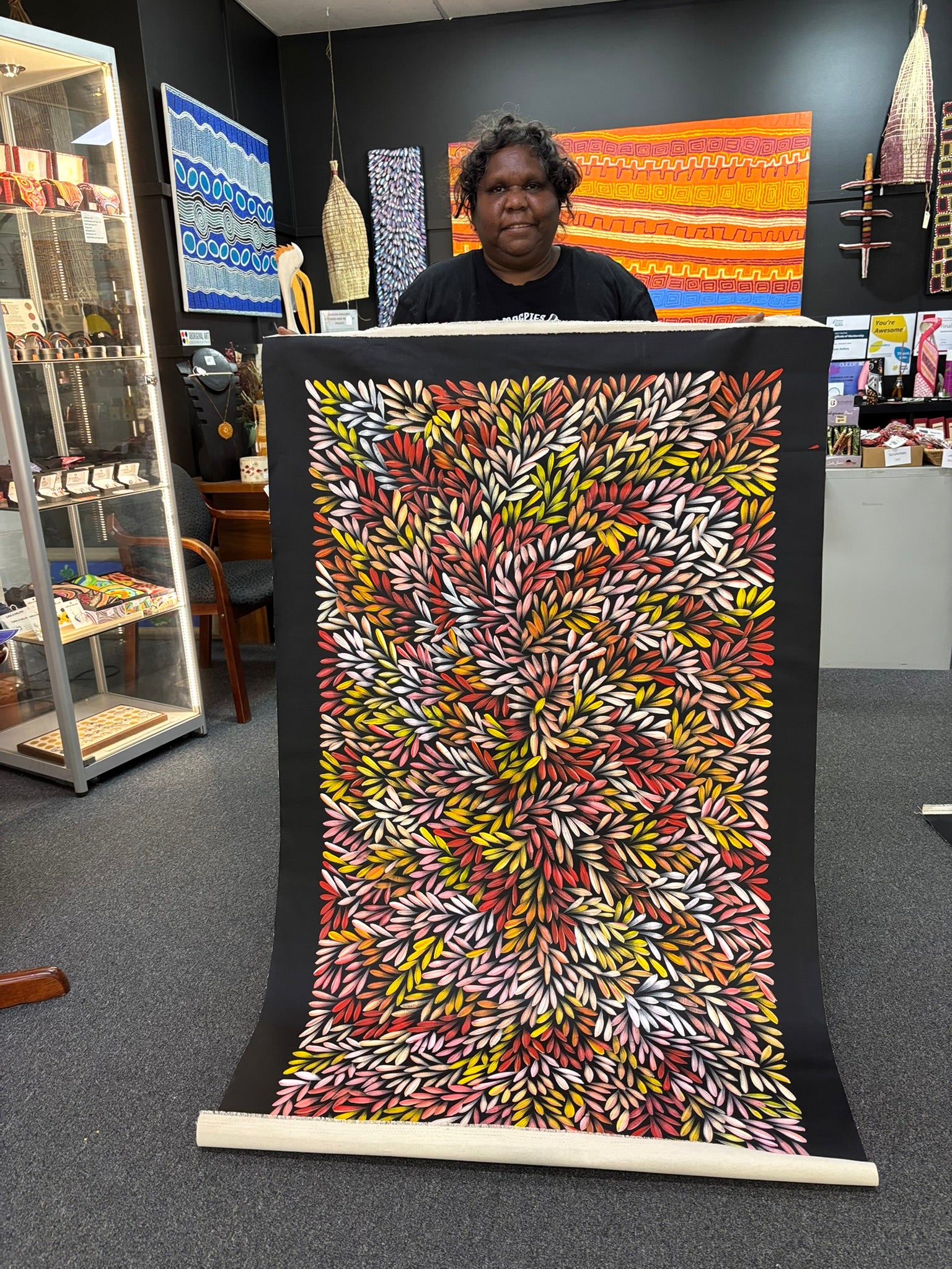 Sharon Numina - Bush Medicine Leaves .95-4