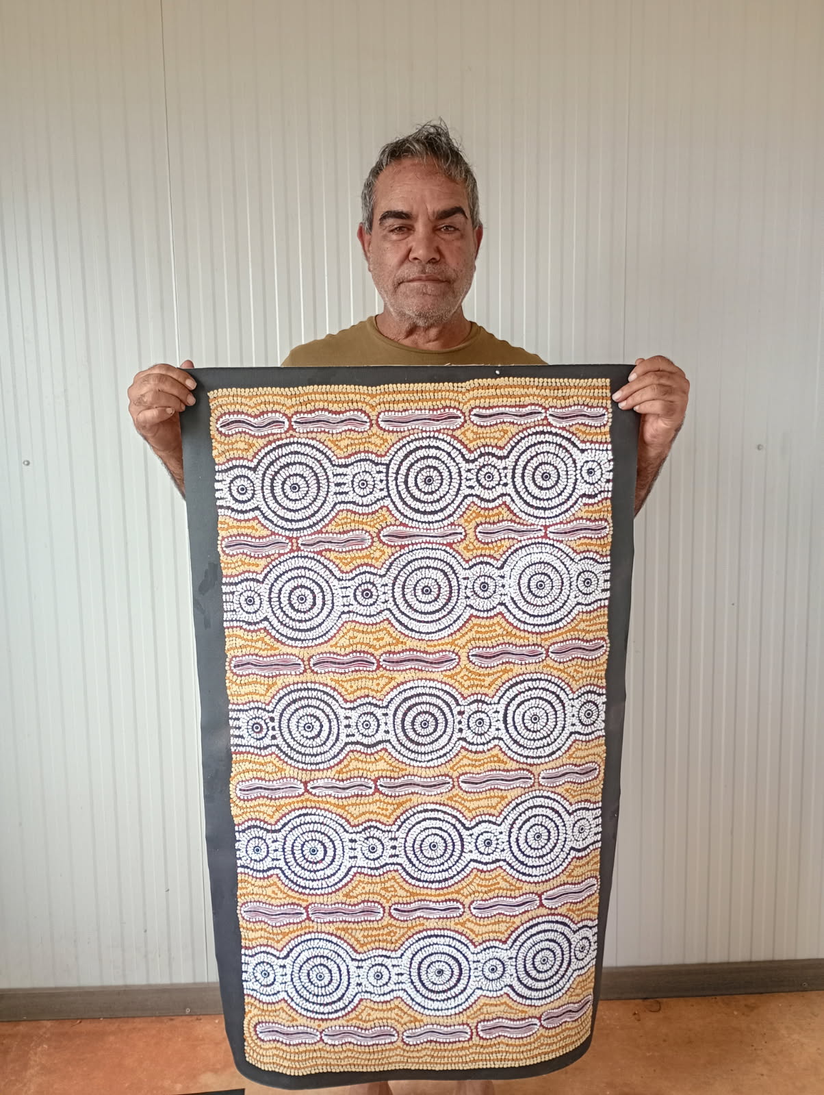 Peter Mbitjana Palmer - Catapillar Dreaming .98-2