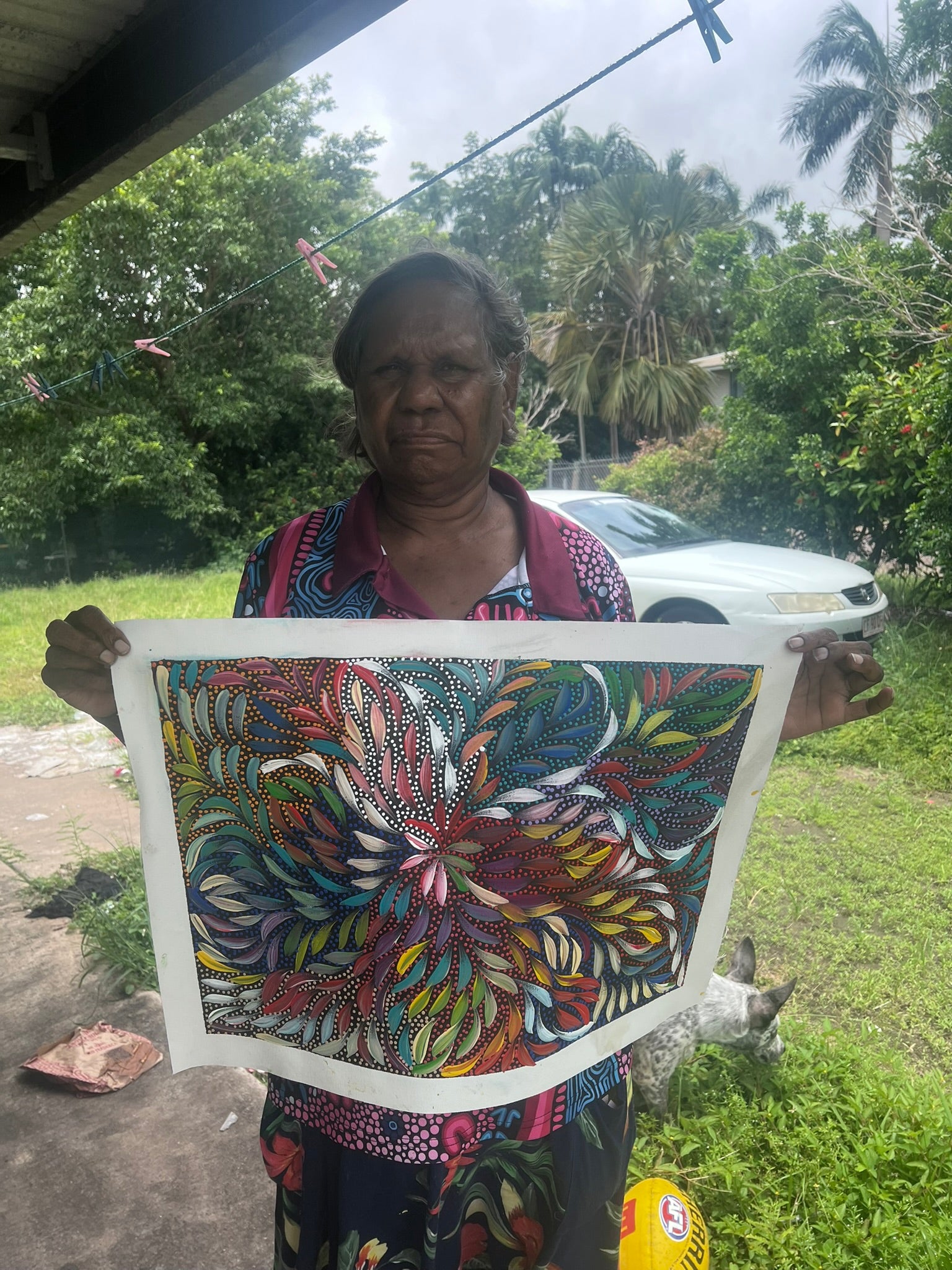 Caroline Numina - Seeded Bush Medicine Leaves .04-18