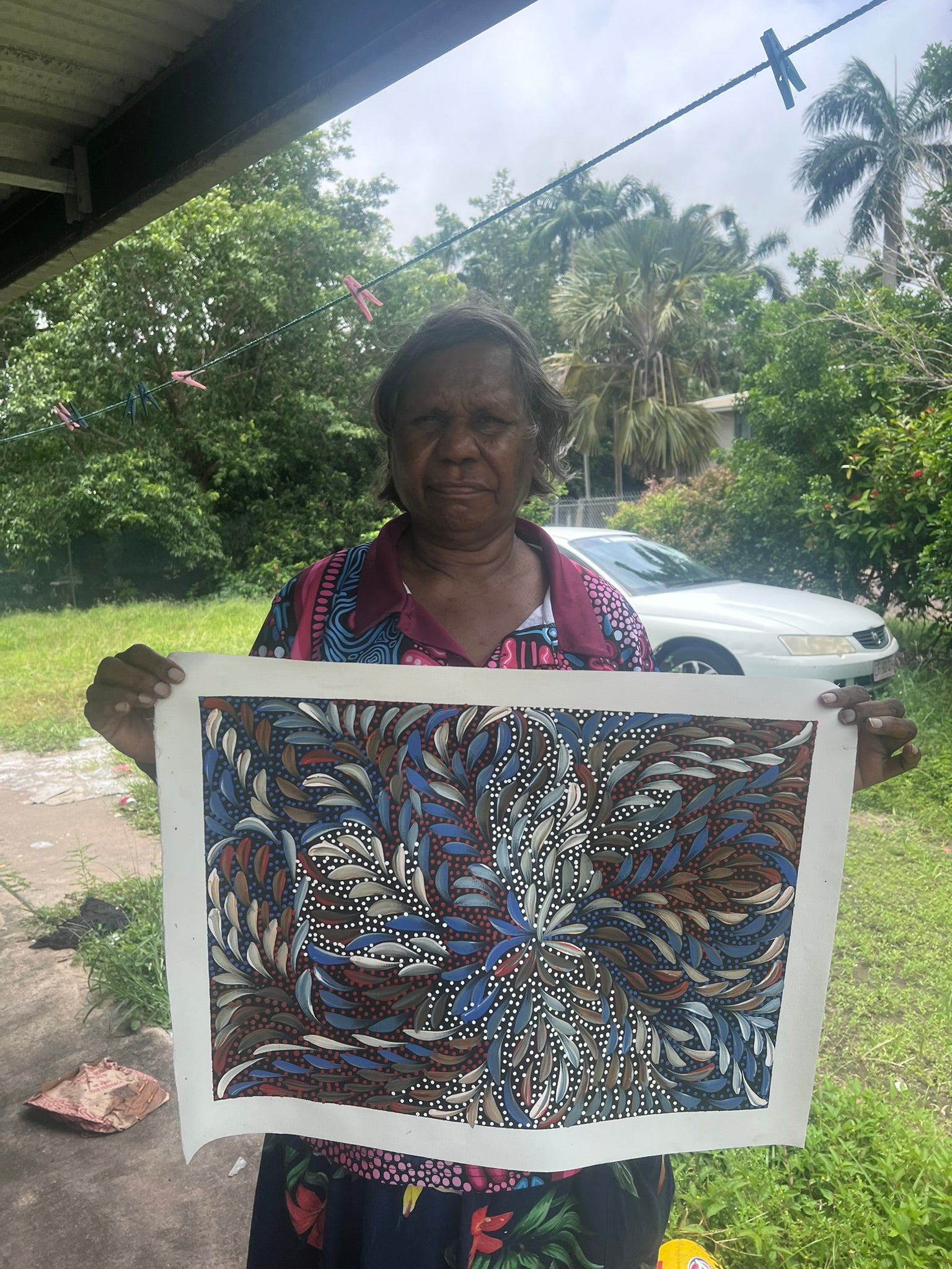 Caroline Numina - Bush Medicine Leaves and Seeds .04-21
