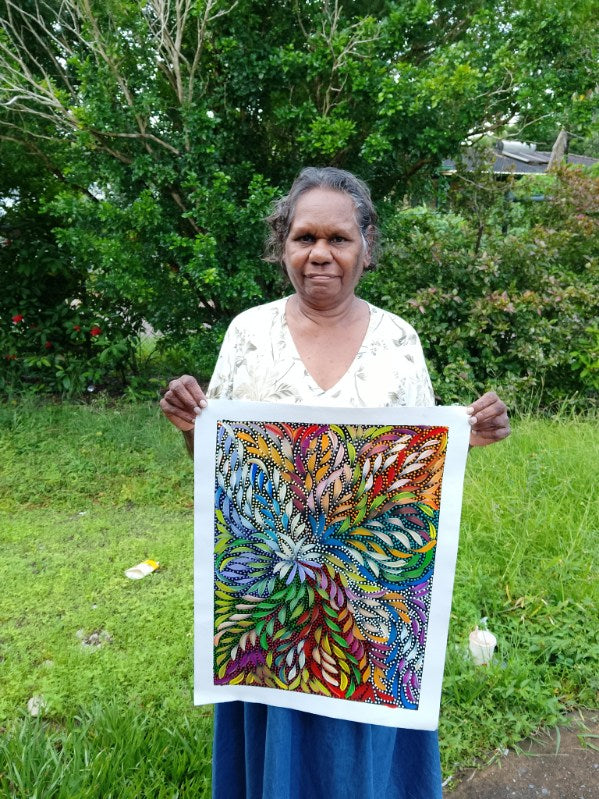 Caroline Numina - Seeded Bush Medicine Leaves .04-34