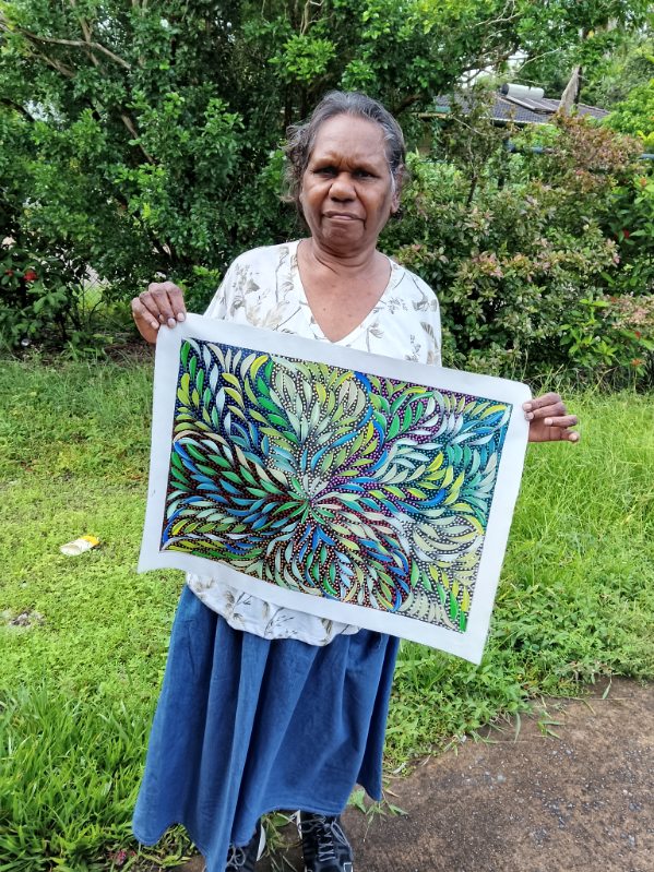 Caroline Numina - Seeded Bush Medicine Leaves .04-42