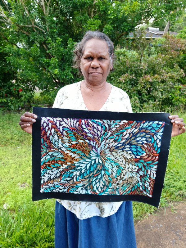 Caroline Numina - Seeded Bush Medicine Leaves .04-46