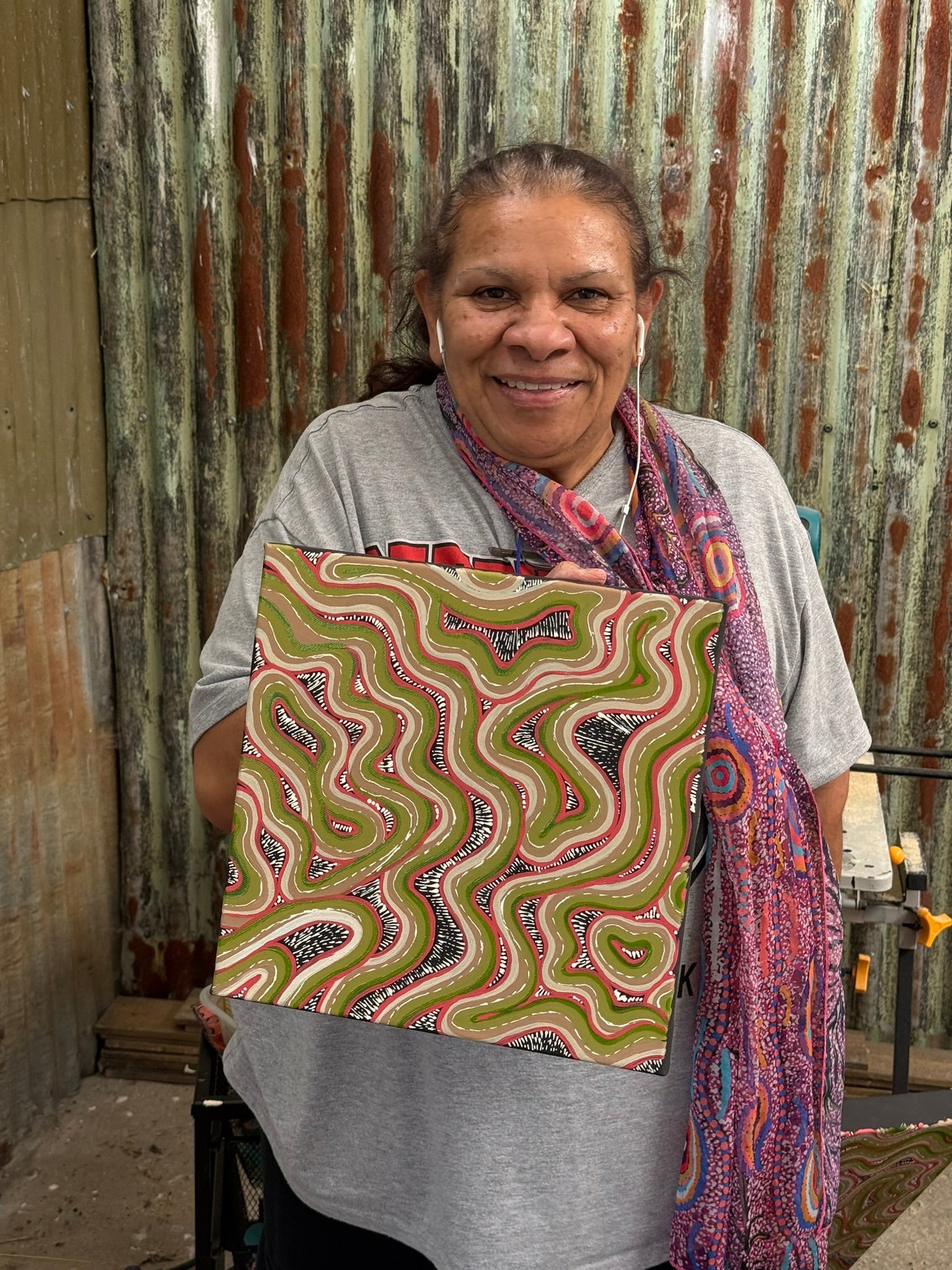 Deidre Burgoyne Rosier - Tracks Through Land & Country .06-5 *pre-stretched*