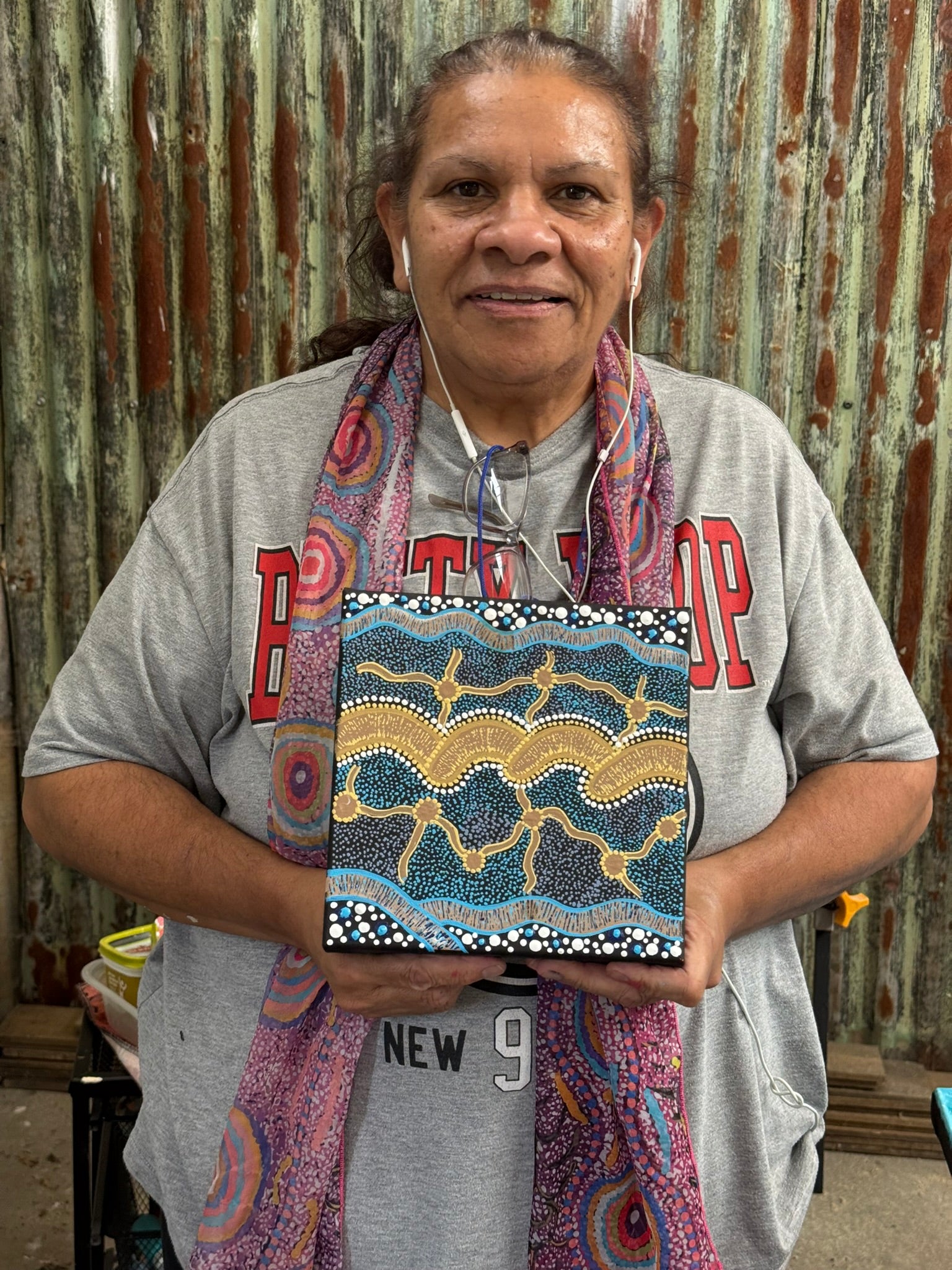 Deidre Burgoyne Rosier - Travels to the Seas and From Lands .06-12 *pre-stretched*