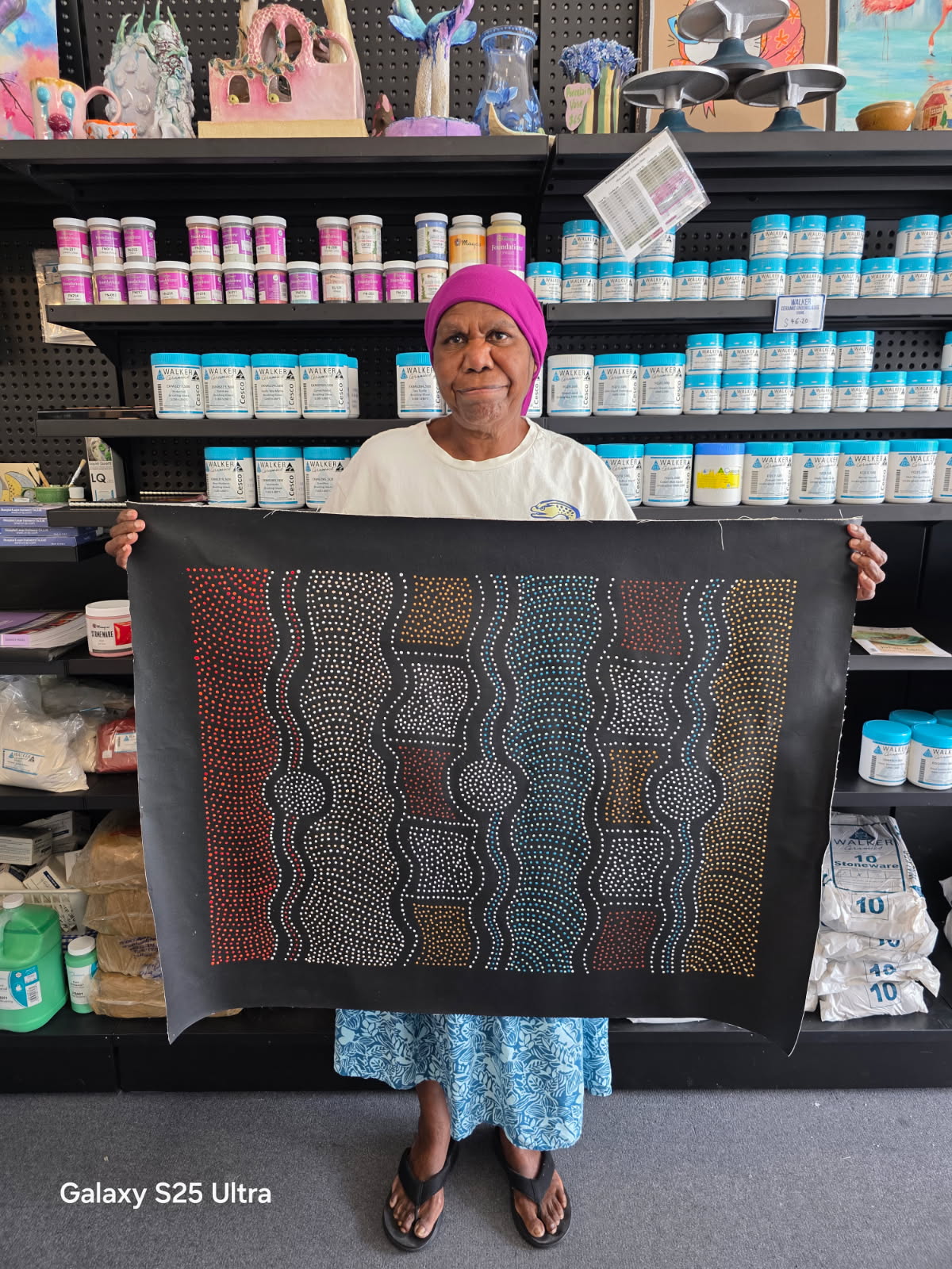 Jacinta Numina Waugh - Thorny Lizard (Arnkerrthe), Body Painting (Aweyle) .08-1