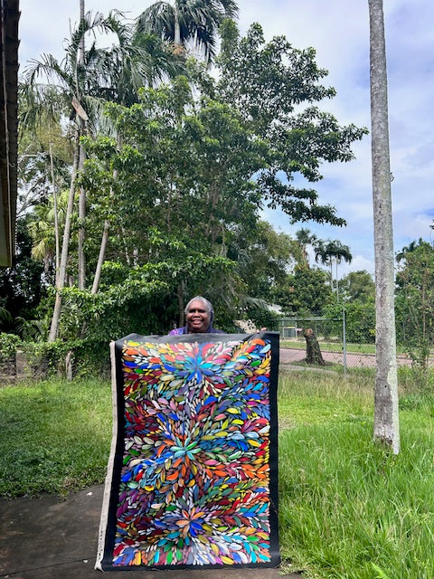 Louise Numina Napananka - Bush Medicine Leaves .09-23