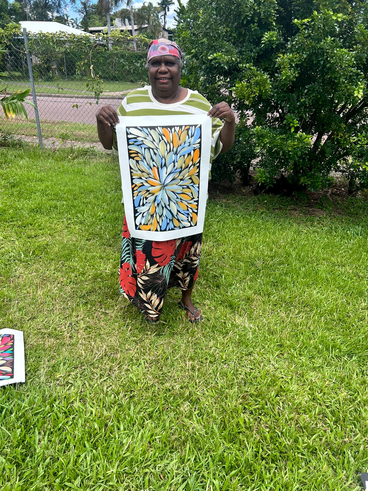 Louise Numina Napananka - Bush Medicine Leaves .16-14