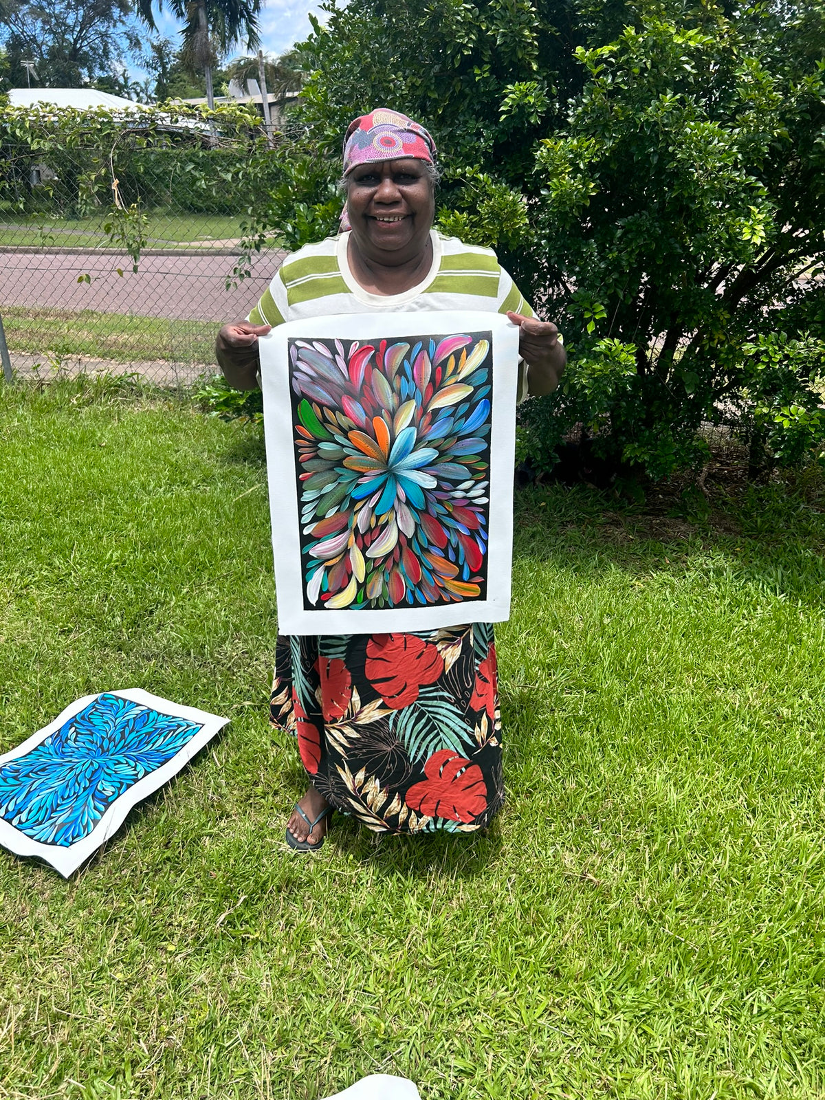 Louise Numina Napananka - Bush Medicine Leaves .16-6
