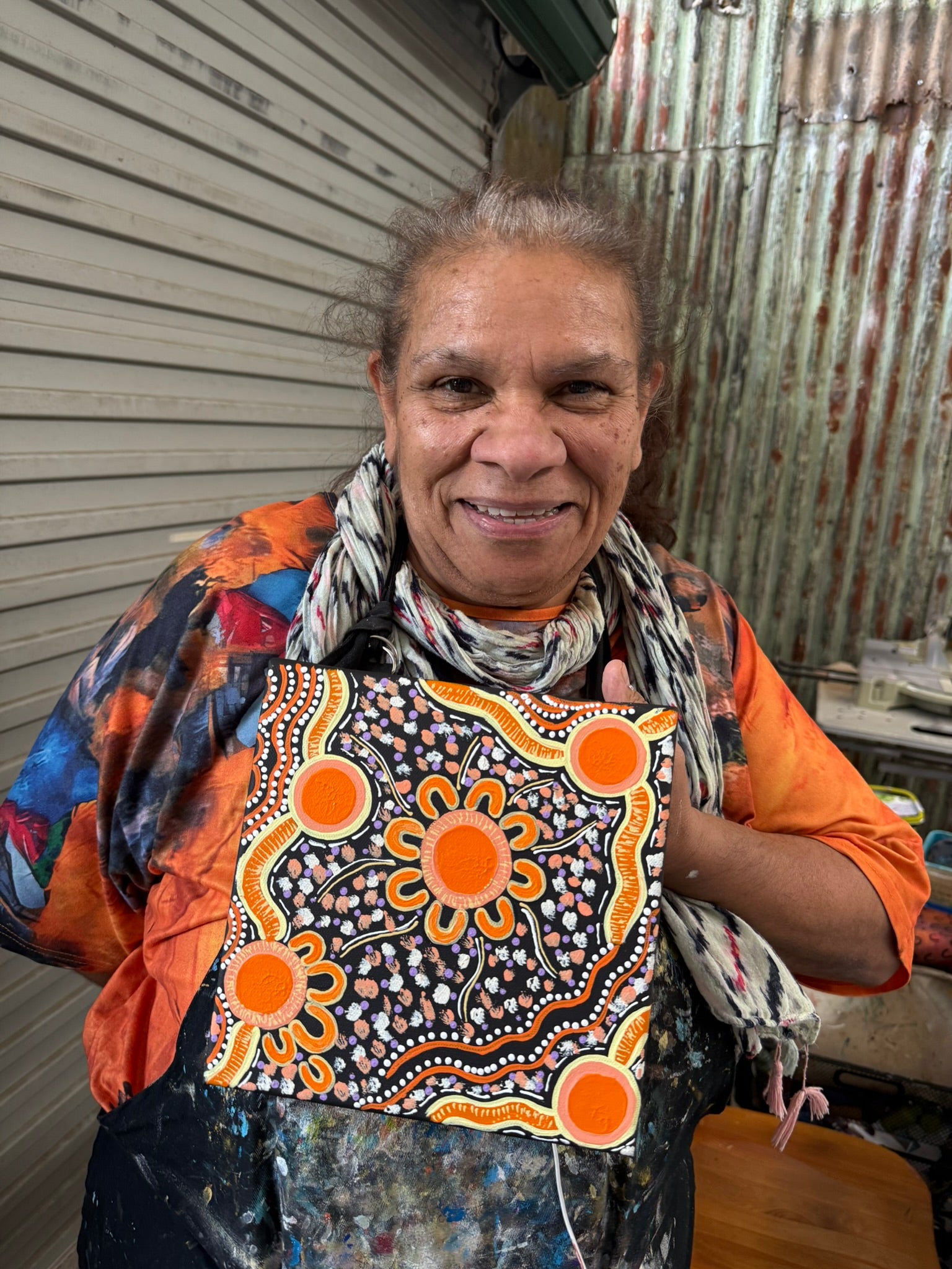 Deidre Burgoyne Rosier - Family Gatherings .18-16 *pre-stretched*